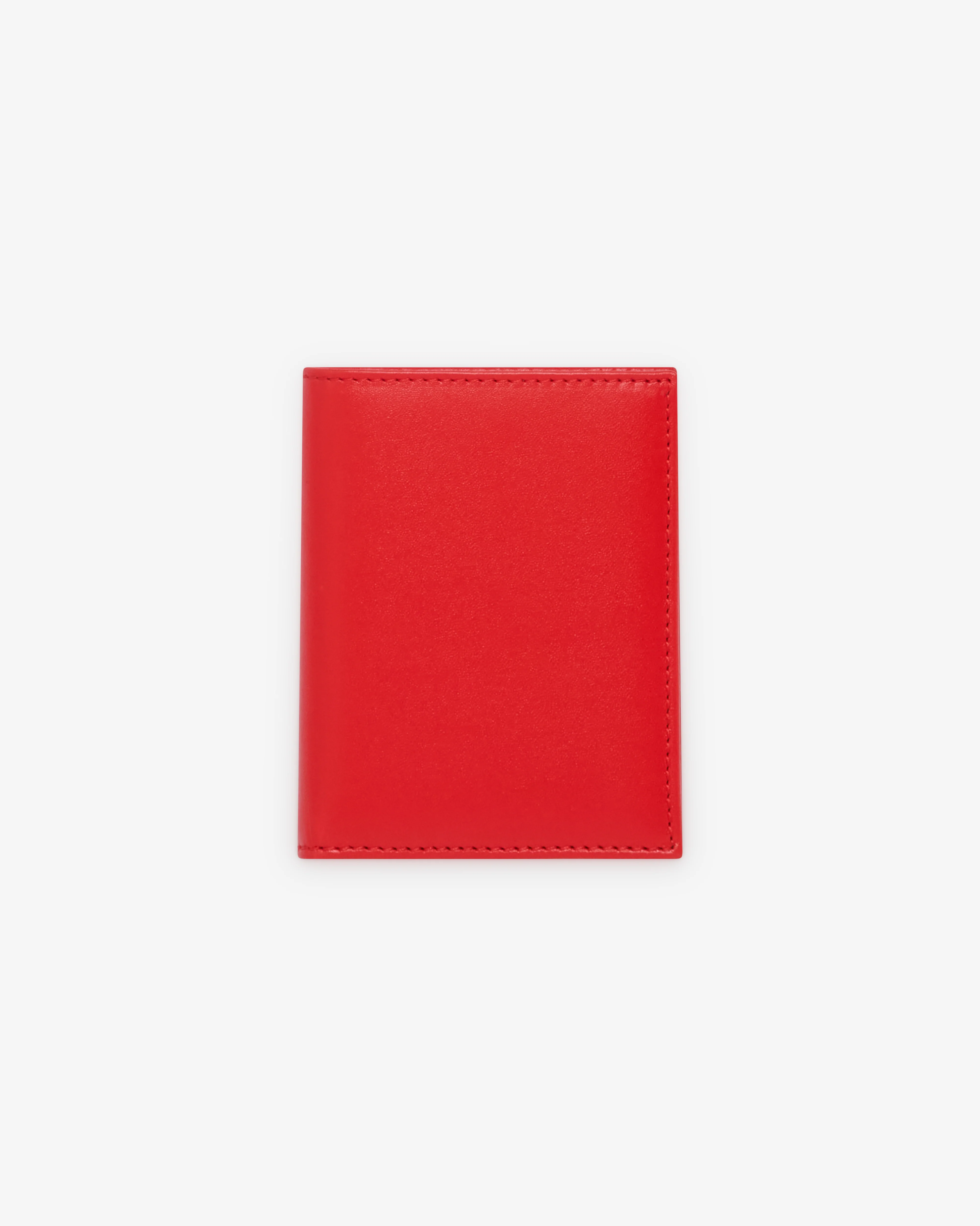 CDG Wallet - Colour Leather Line Bifold Wallet - (SA0641C Orange) - Image 3