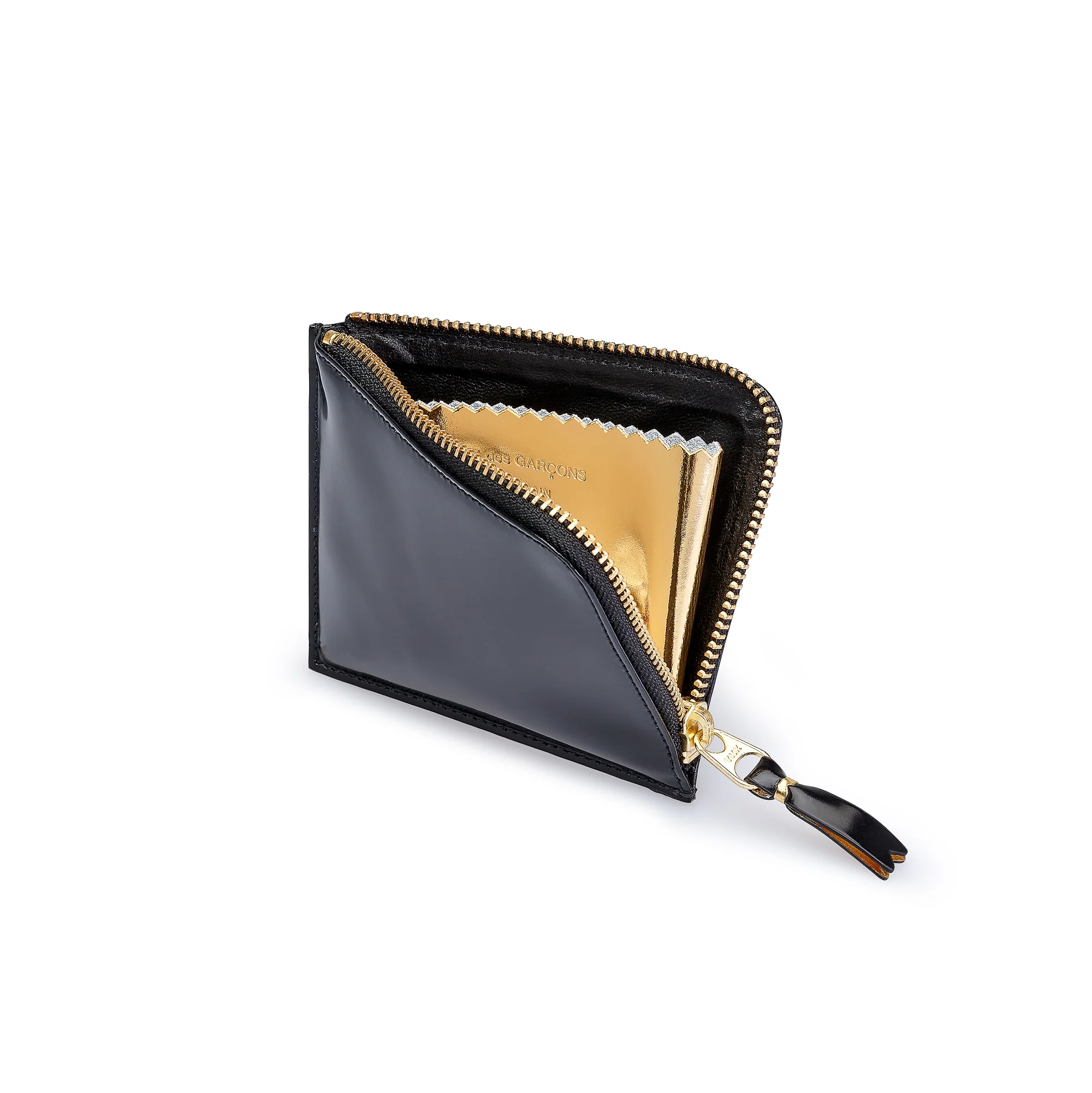 CDG Wallet Mirror Inside Black/Gold - (SA3100MI) - Image 2