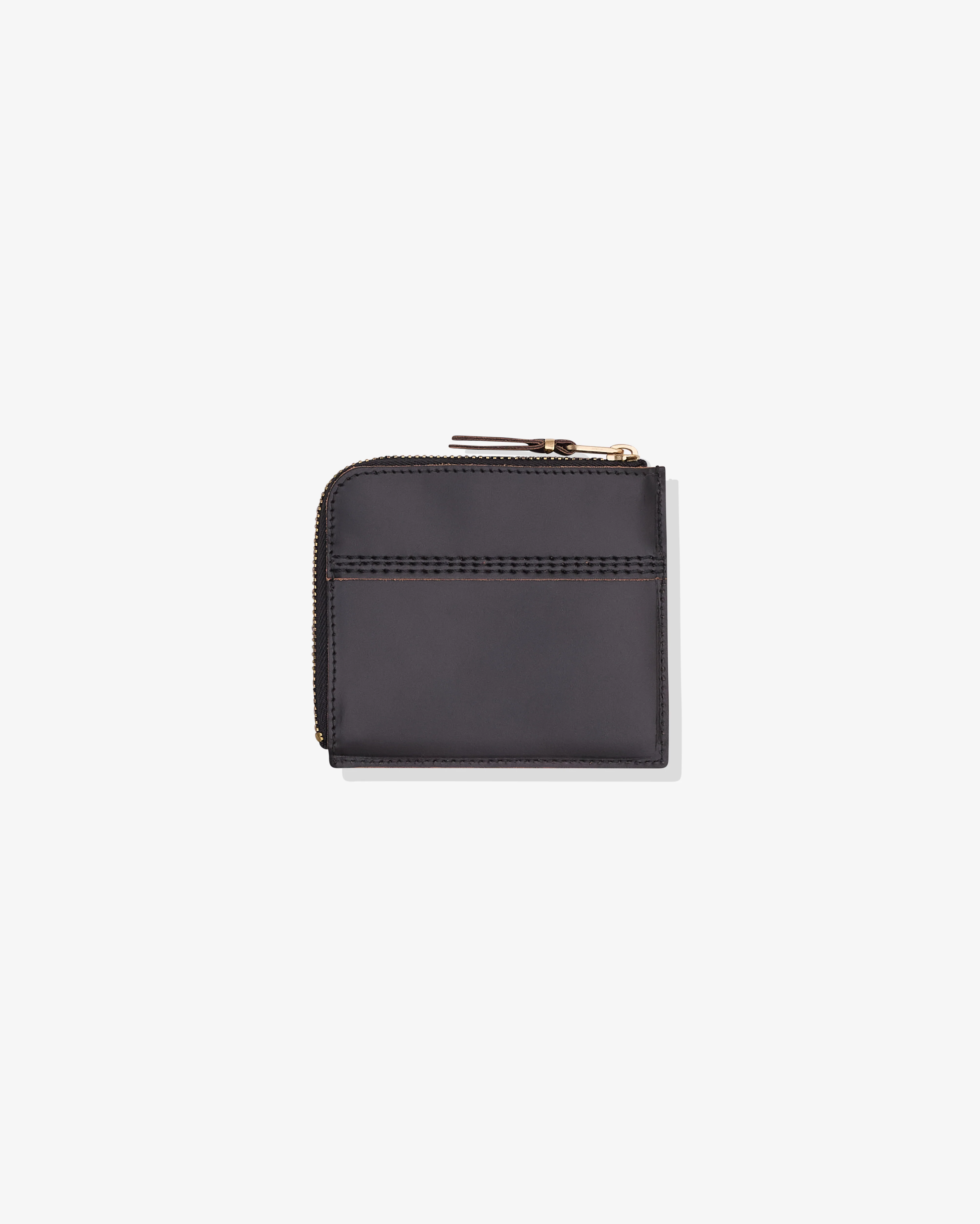 CDG Wallet - Triple Stitch Zip Around Wallet - (Black SA3100TS) - Image 2