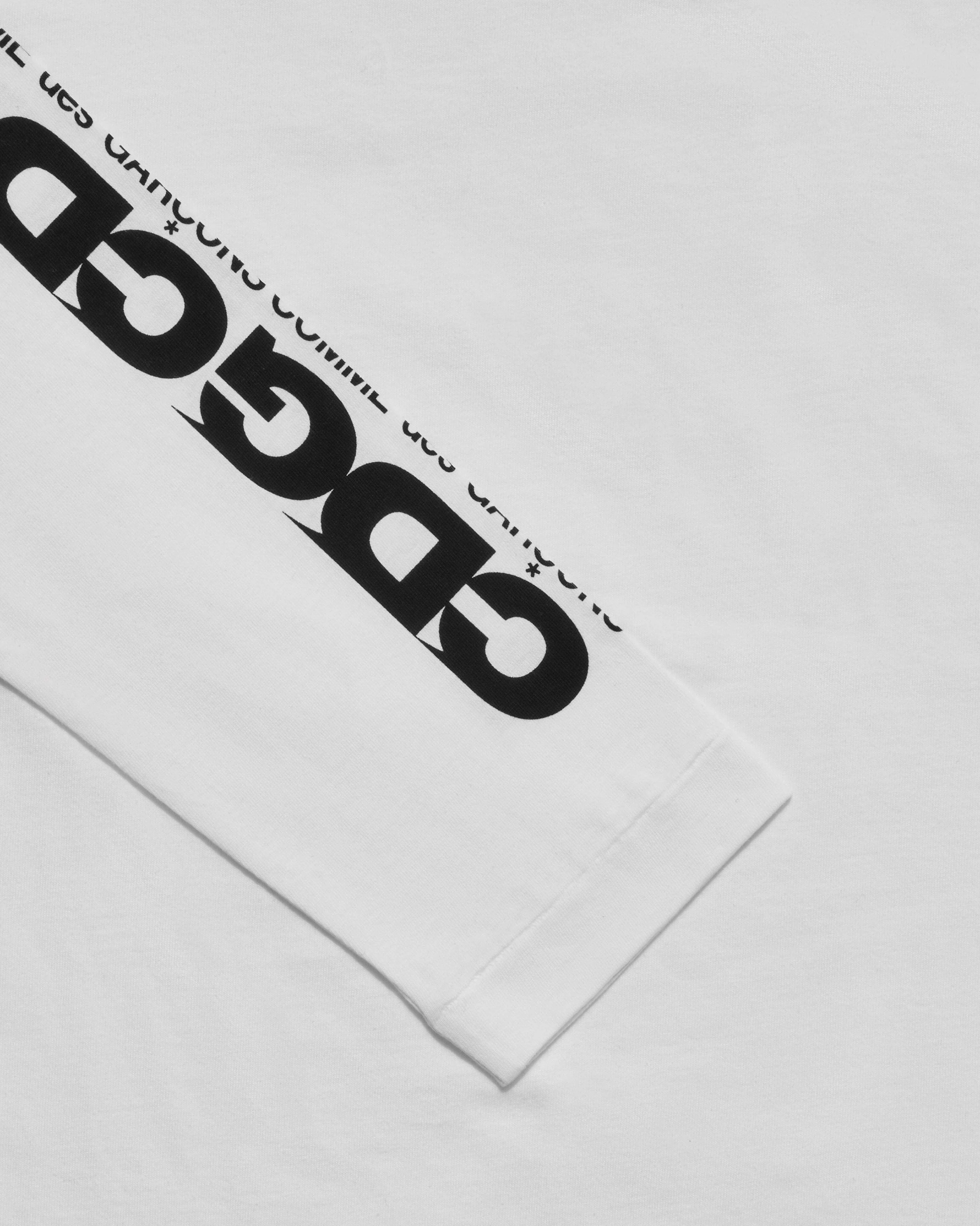 CDG - Long Sleeve T-Shirt - (White) - Image 4