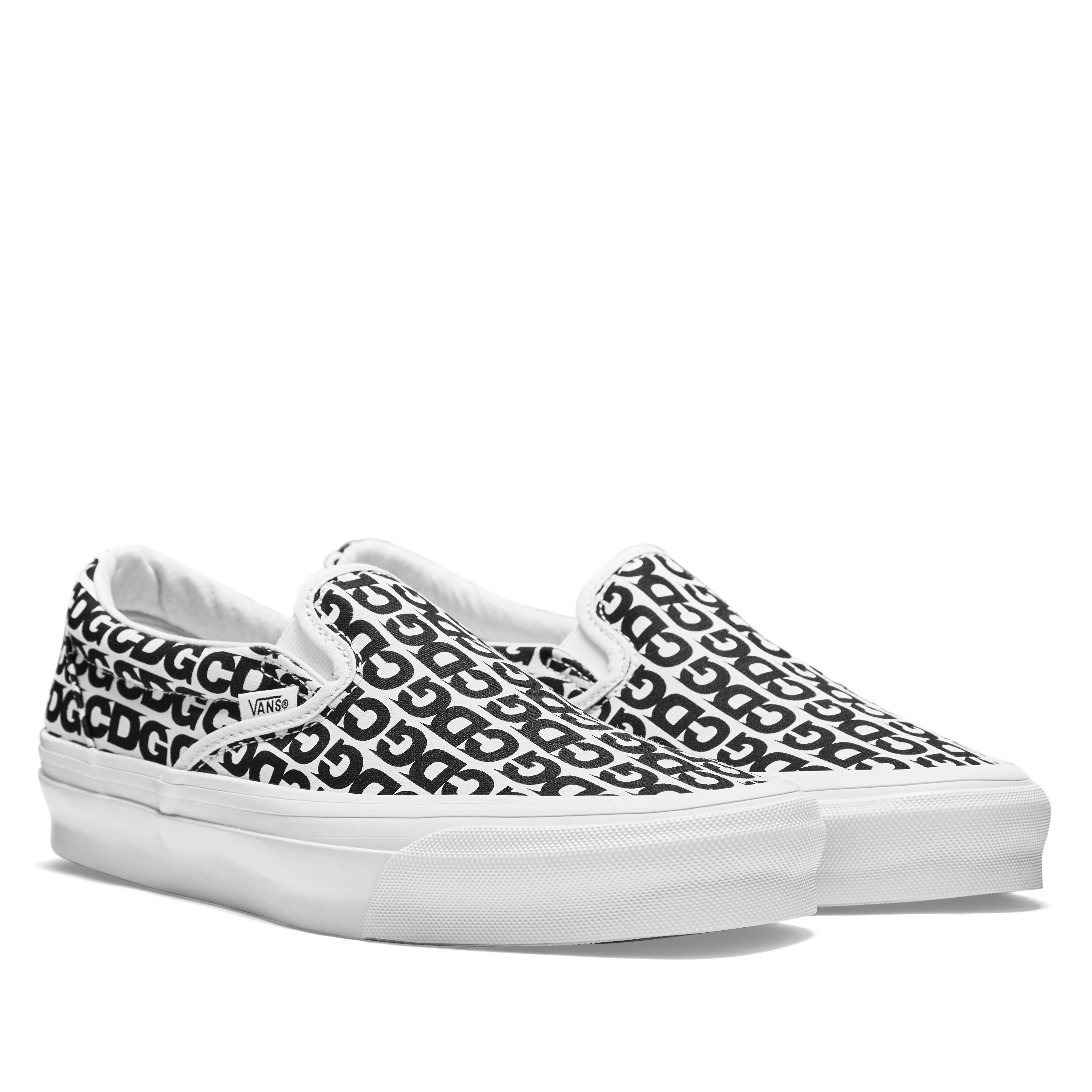 CDG - Vans Slip-On - (White) - Image 3