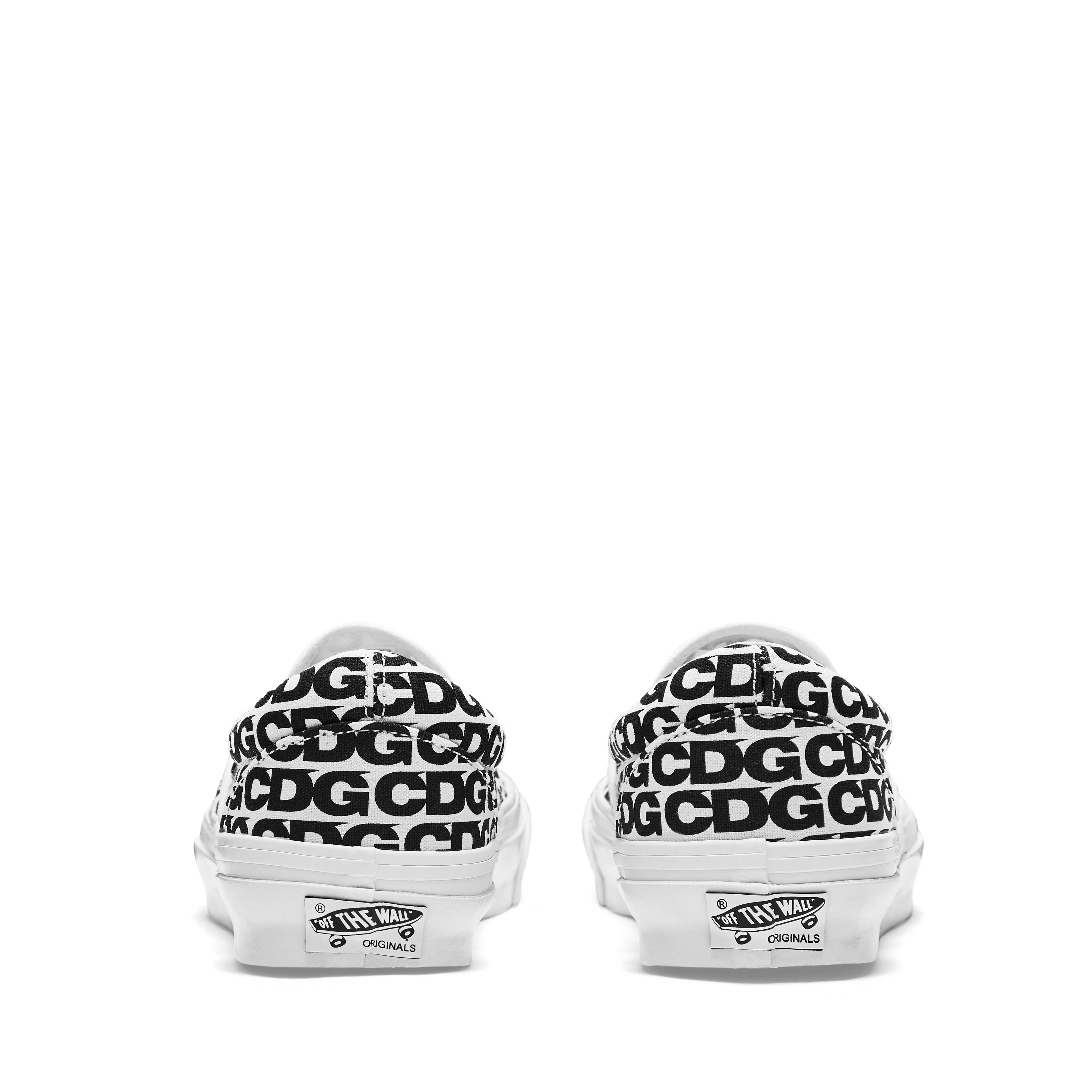 CDG - Vans Slip-On - (White) - Image 4