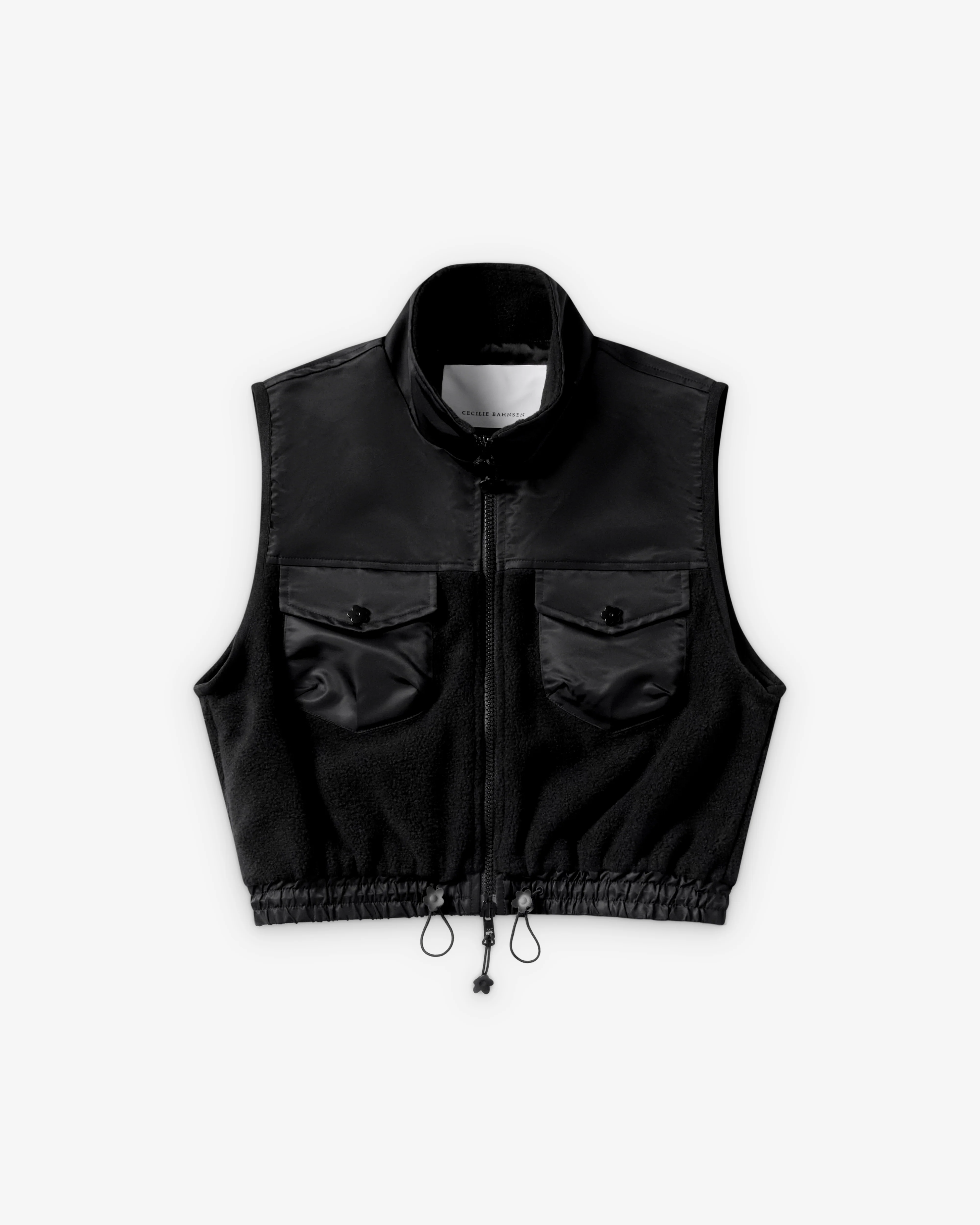 Cecilie Bahnsen - Women's Soft Fleece Vest - (Black)