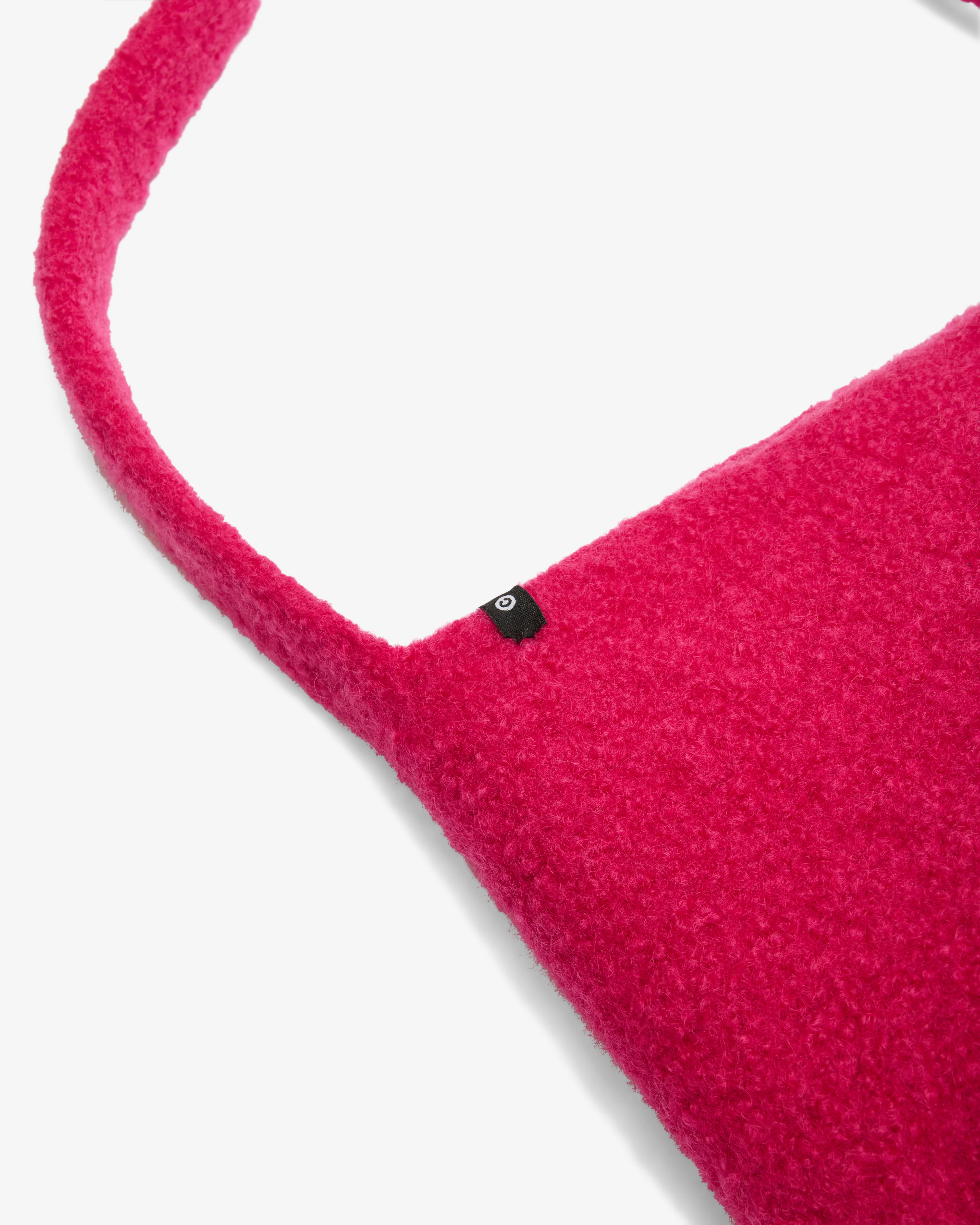 Cecilie Telle - Women's Long Strap Bucket Bag - (Rasberry) - Image 2