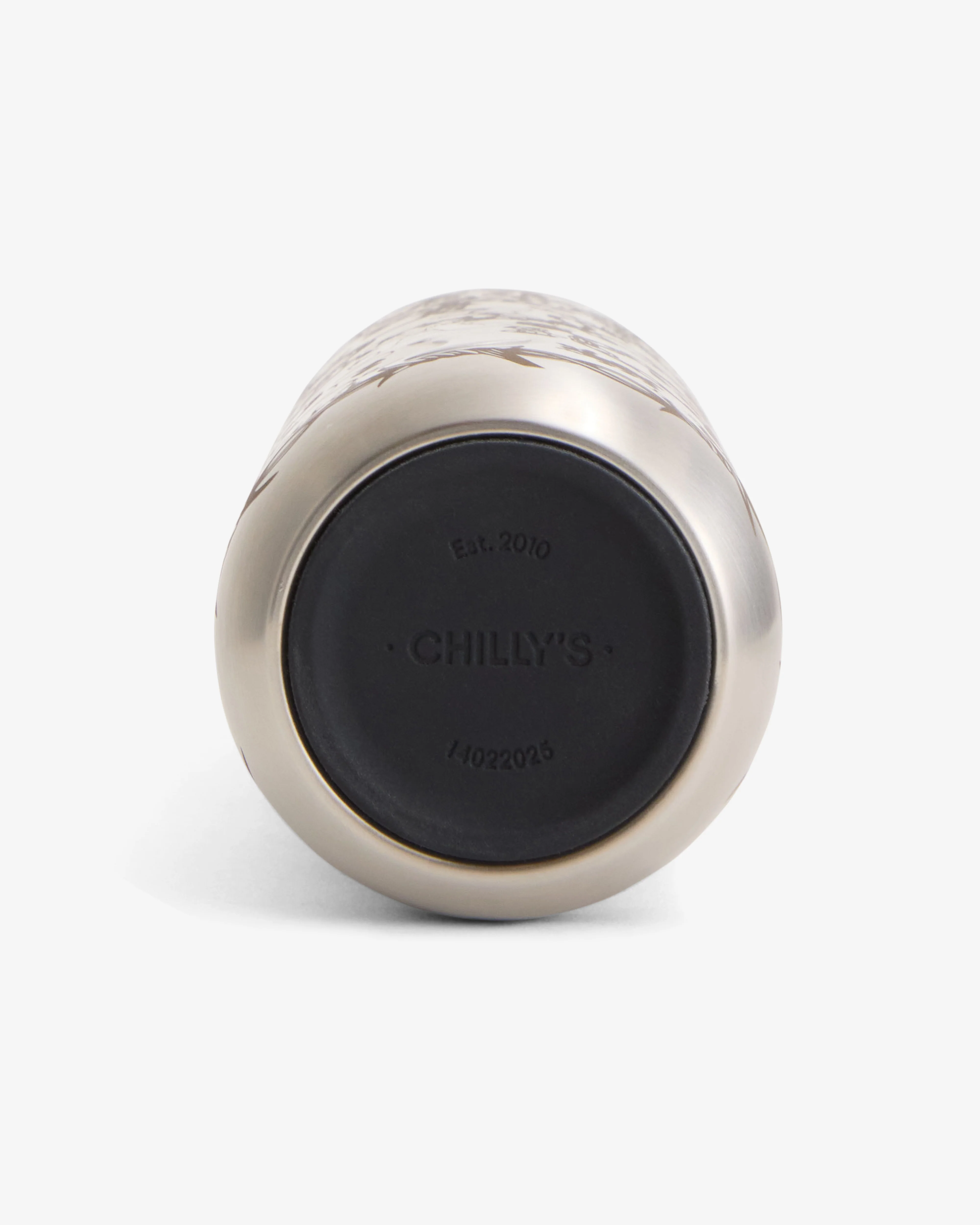 Chopova Lowena - Chilly's Etched Water Bottle - (Silver) - Image 3
