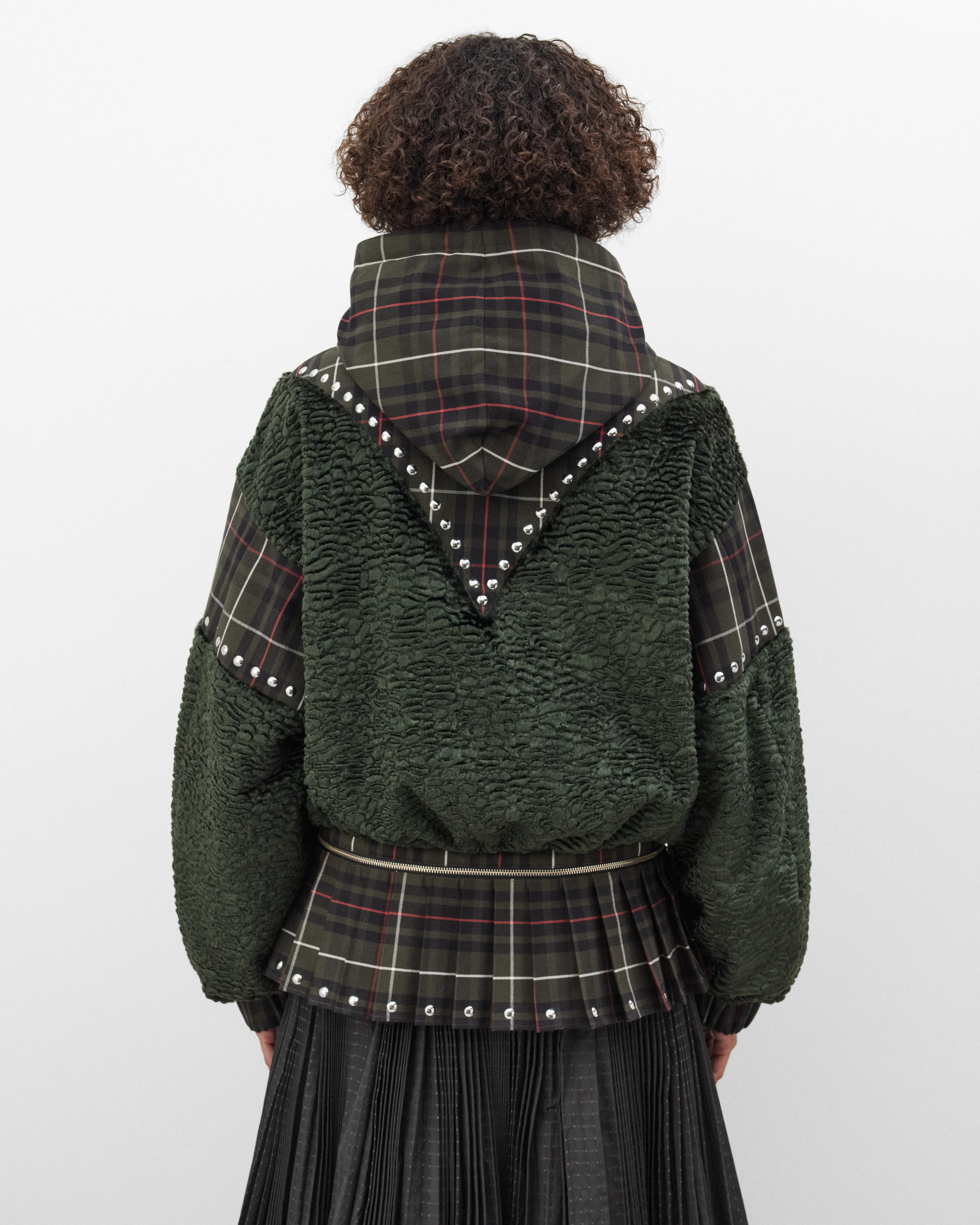 Chopova Lowena - Women's Longhorn Bomber Jacket - (Green/Multi) - Image 5