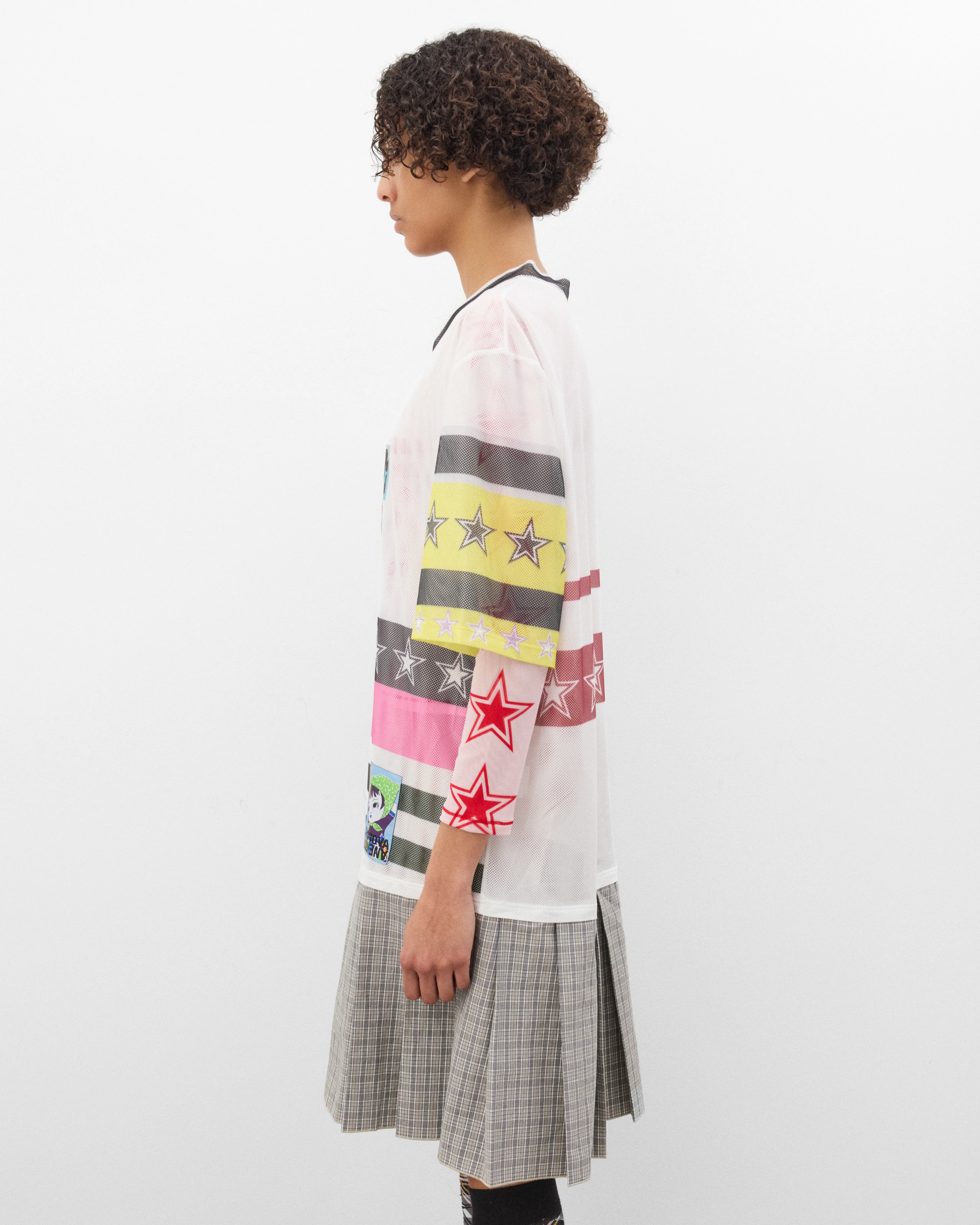 Chopova Lowena - Women's Nancy Uniform Dress - (White/Multi) - Image 4