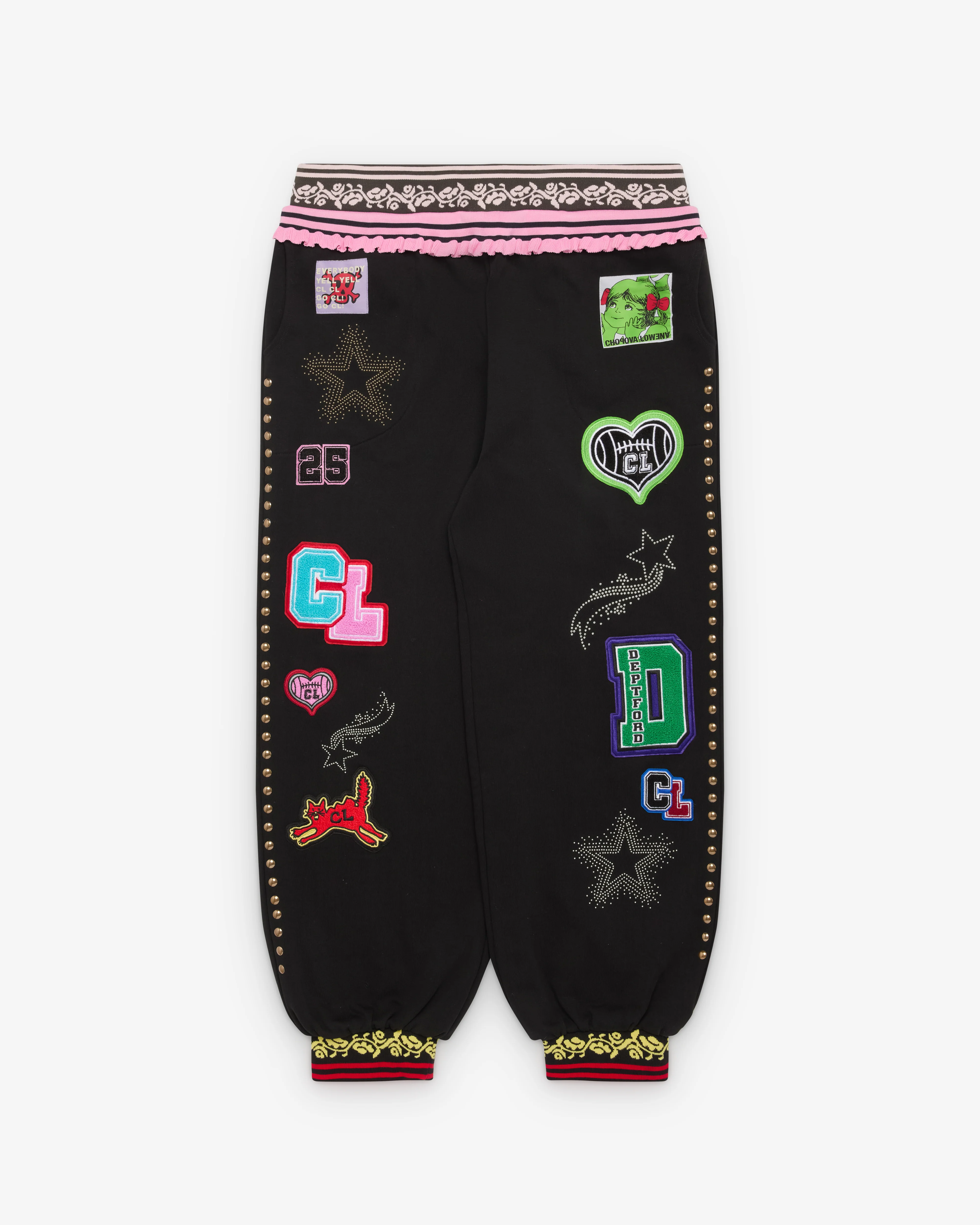 Chopova Lowena - Women's Wolfpack Sweatpants - (Black/Multi)