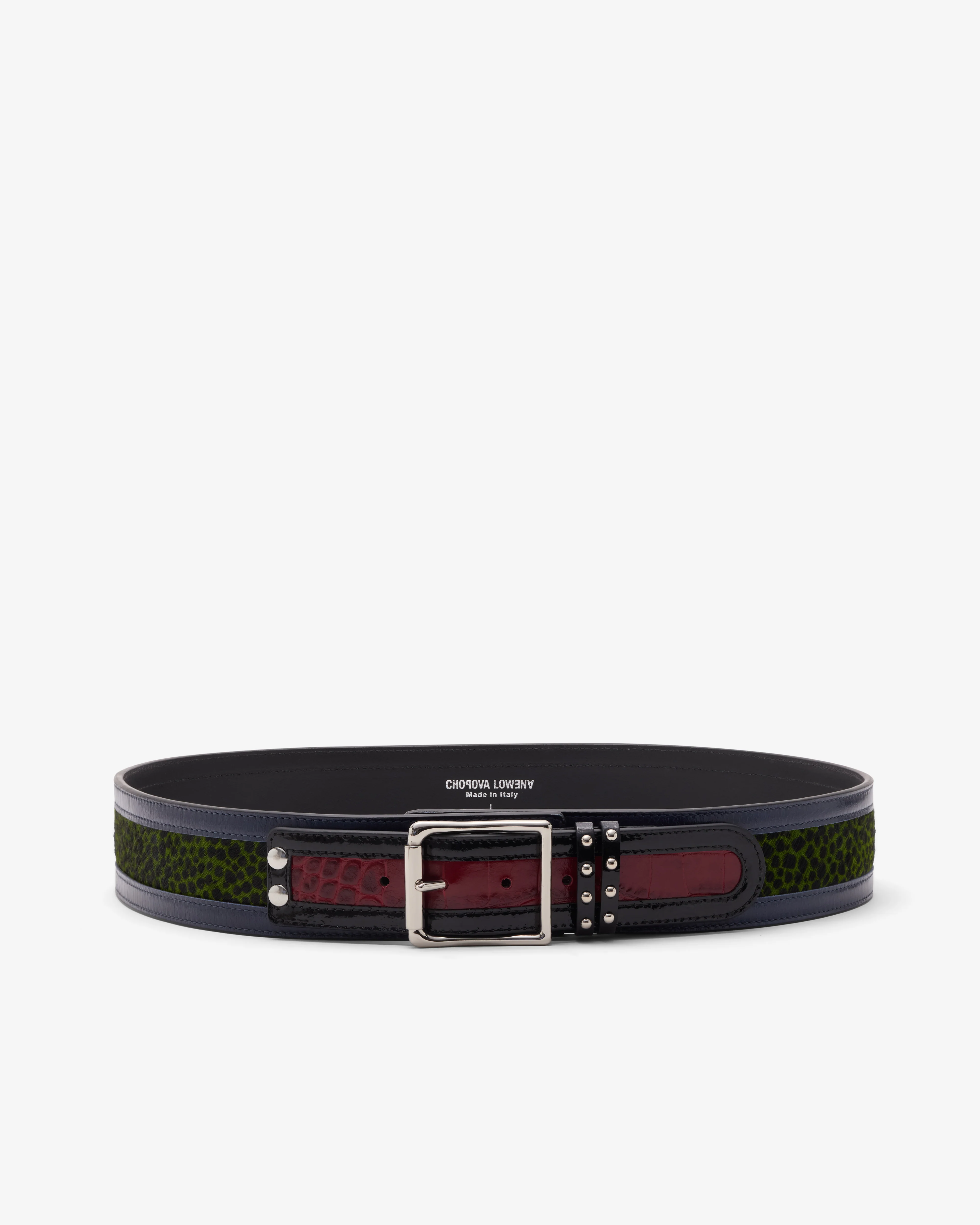 Chopova Lowena - Women's Cheetah Trouser Belt - (Multi)