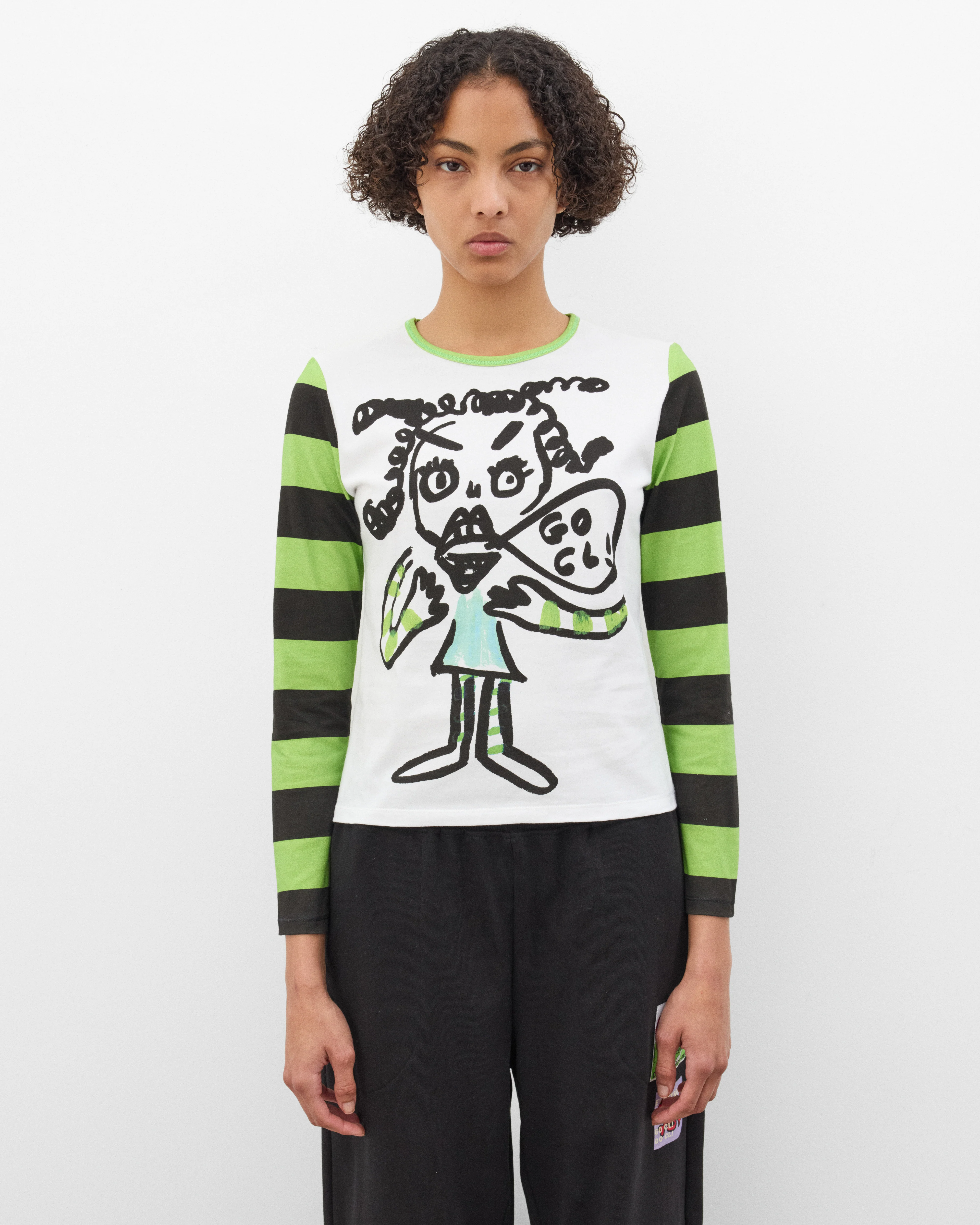 Chopova Lowena - Women's Go CL Fitted Jersey Top - (Multi) - Image 3