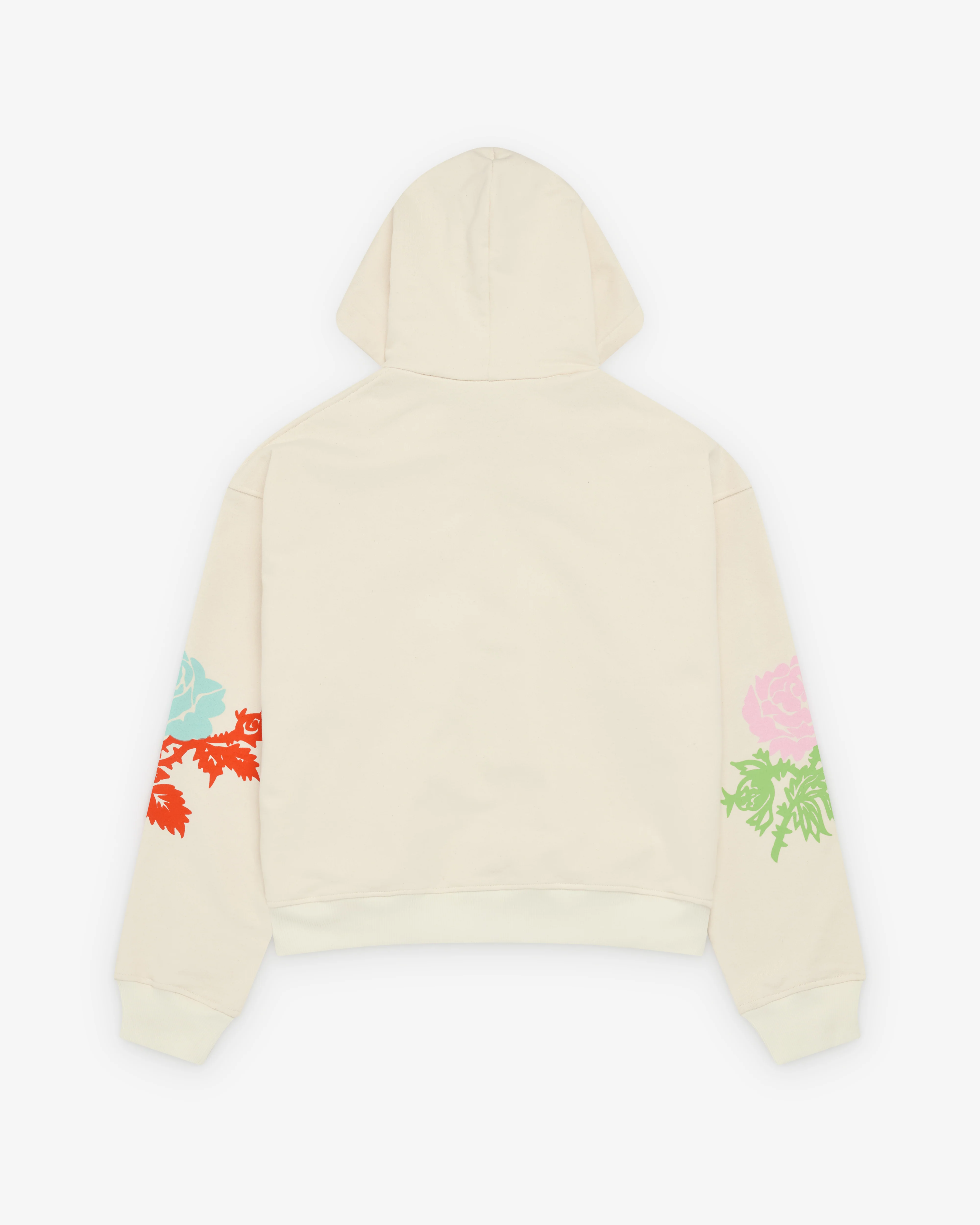 Chopova Lowena - Women's Cry Baby Zip Up Hoodie - (Cream/Multi) - Image 2