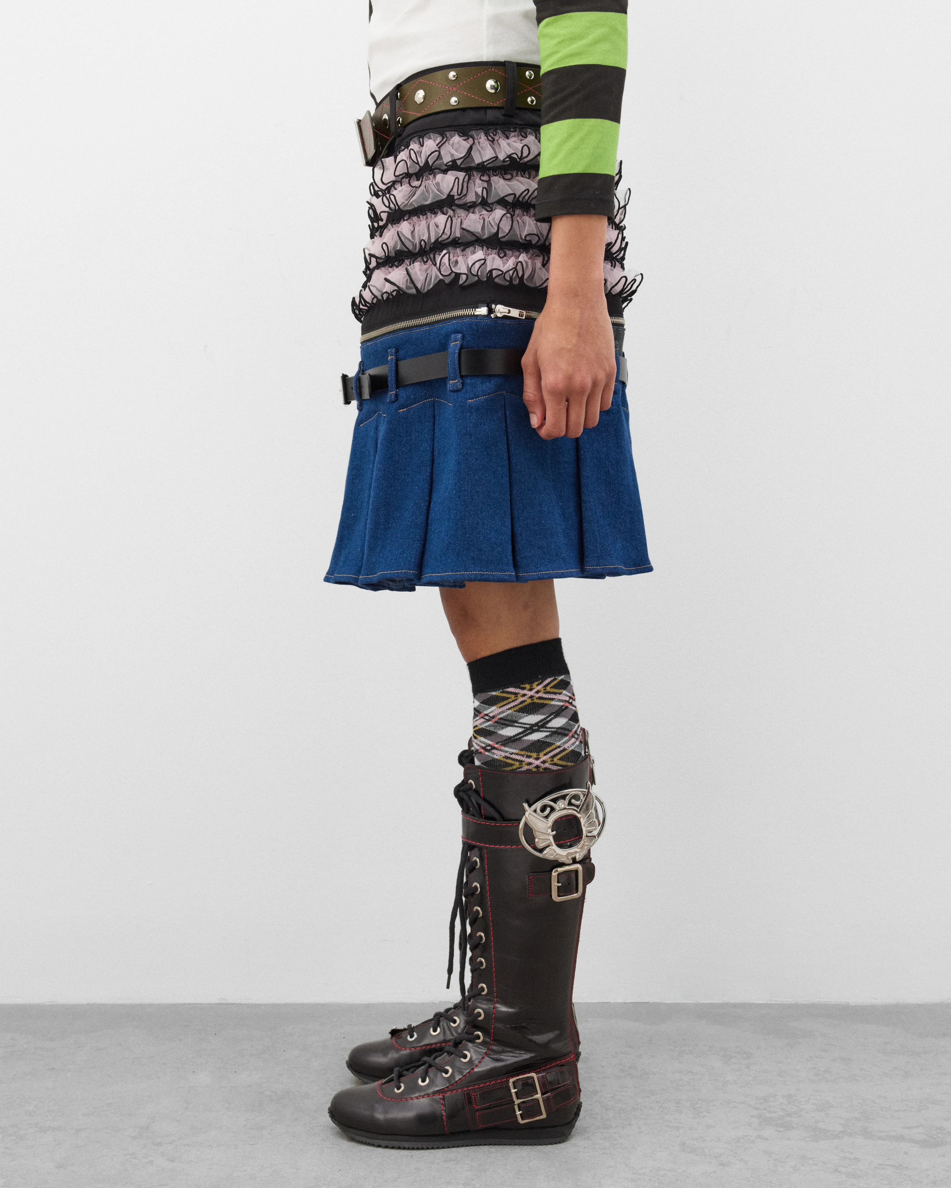 Chopova Lowena - Women's Major Combo Knee Skirt - (Multi) - Image 4