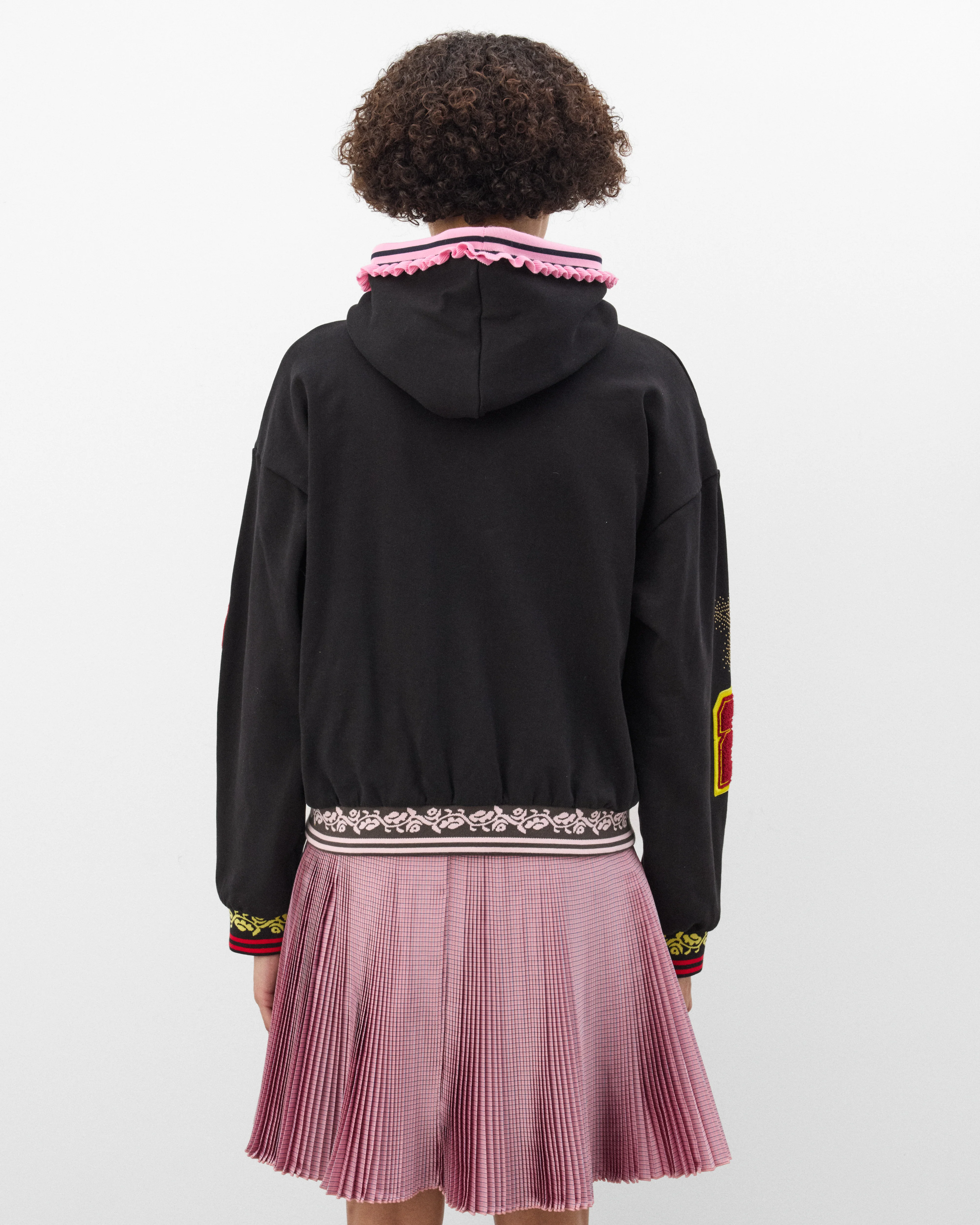 Chopova Lowena - Women's Wolfpack Hoodie - (Black/Multi) - Image 5