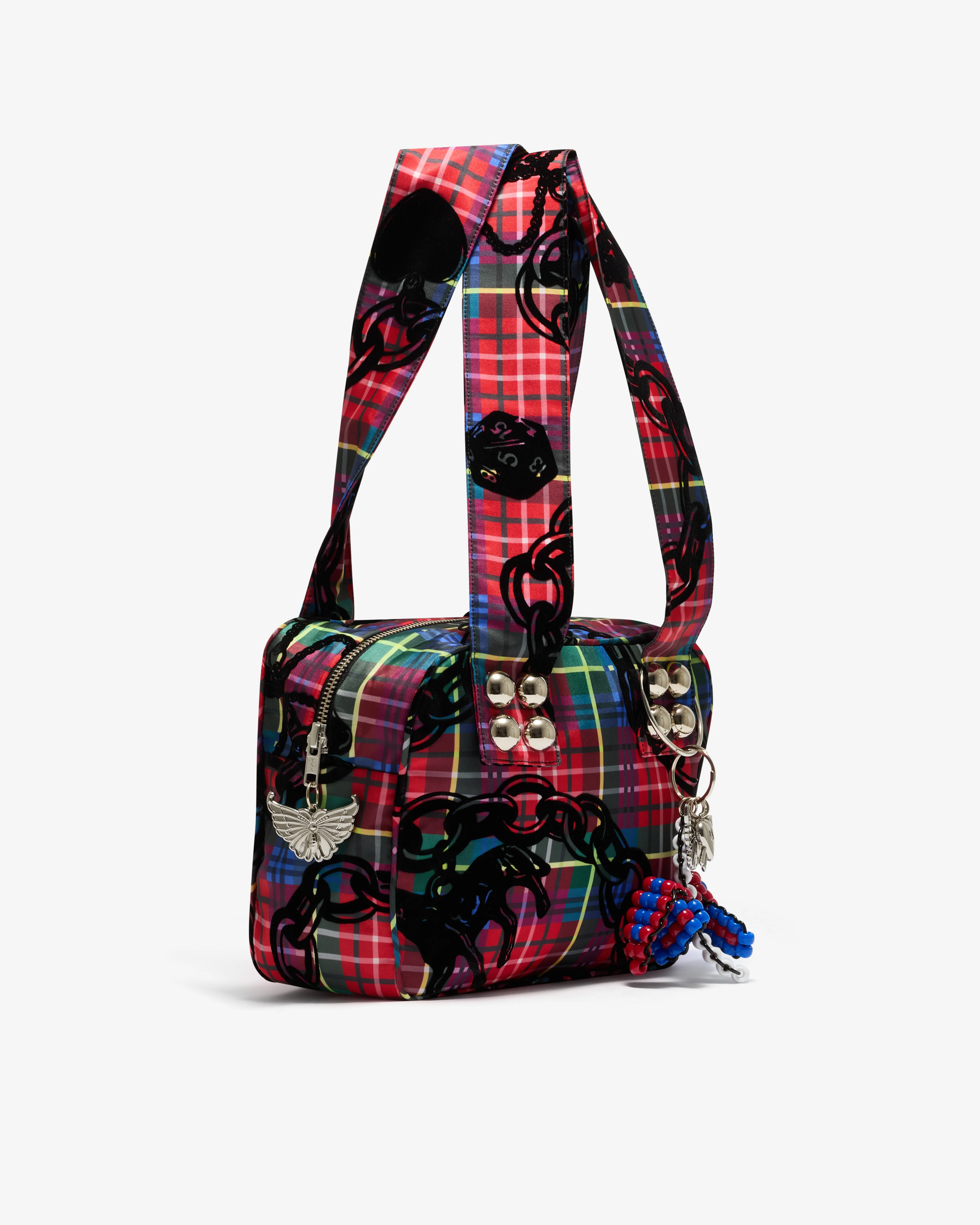 Chopova Lowena - Women’s Flocked Bassline Bag - (Multi) - Image 2