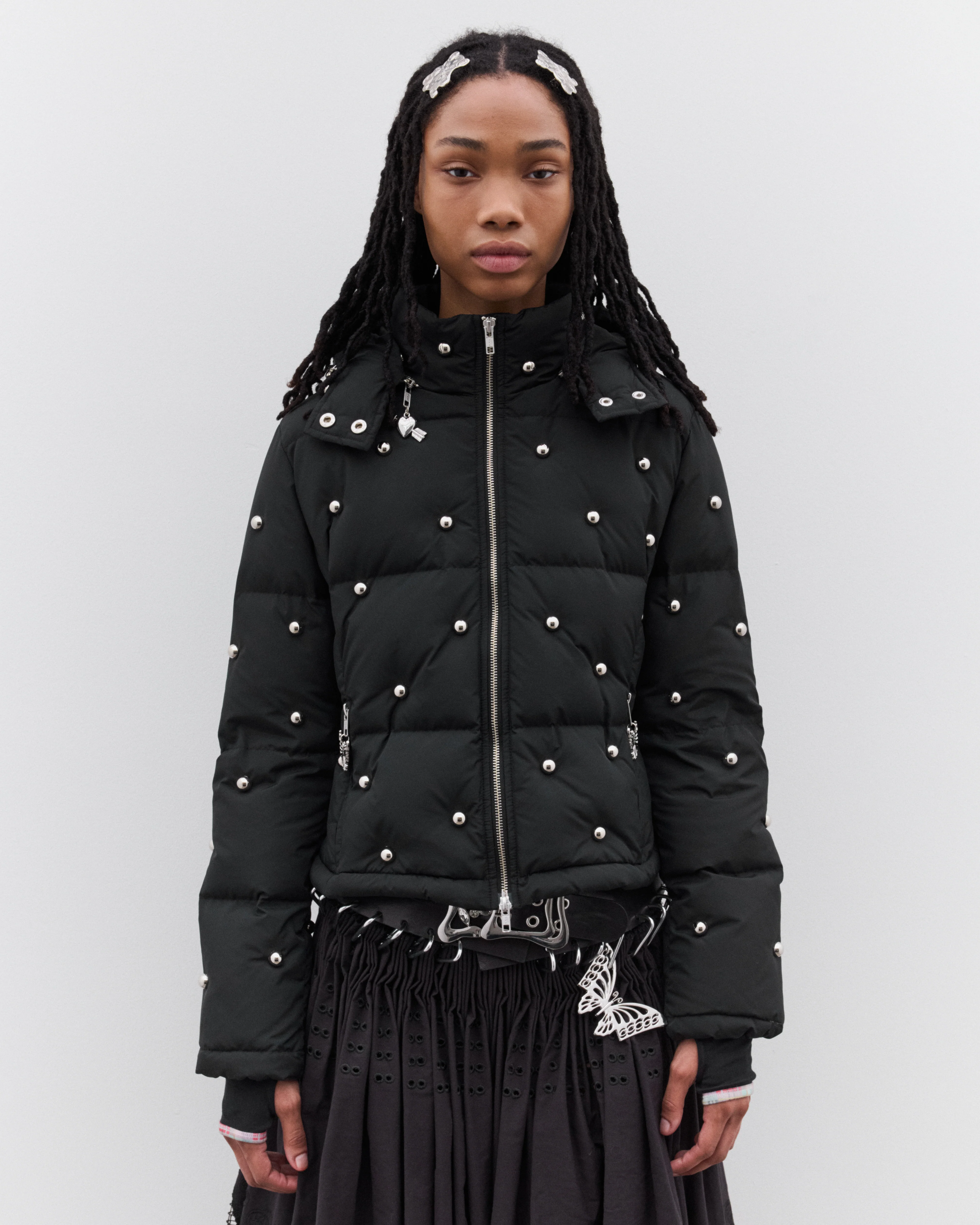 Chopova Lowena - Women’s Fallout Puffer - (Black) - Image 3