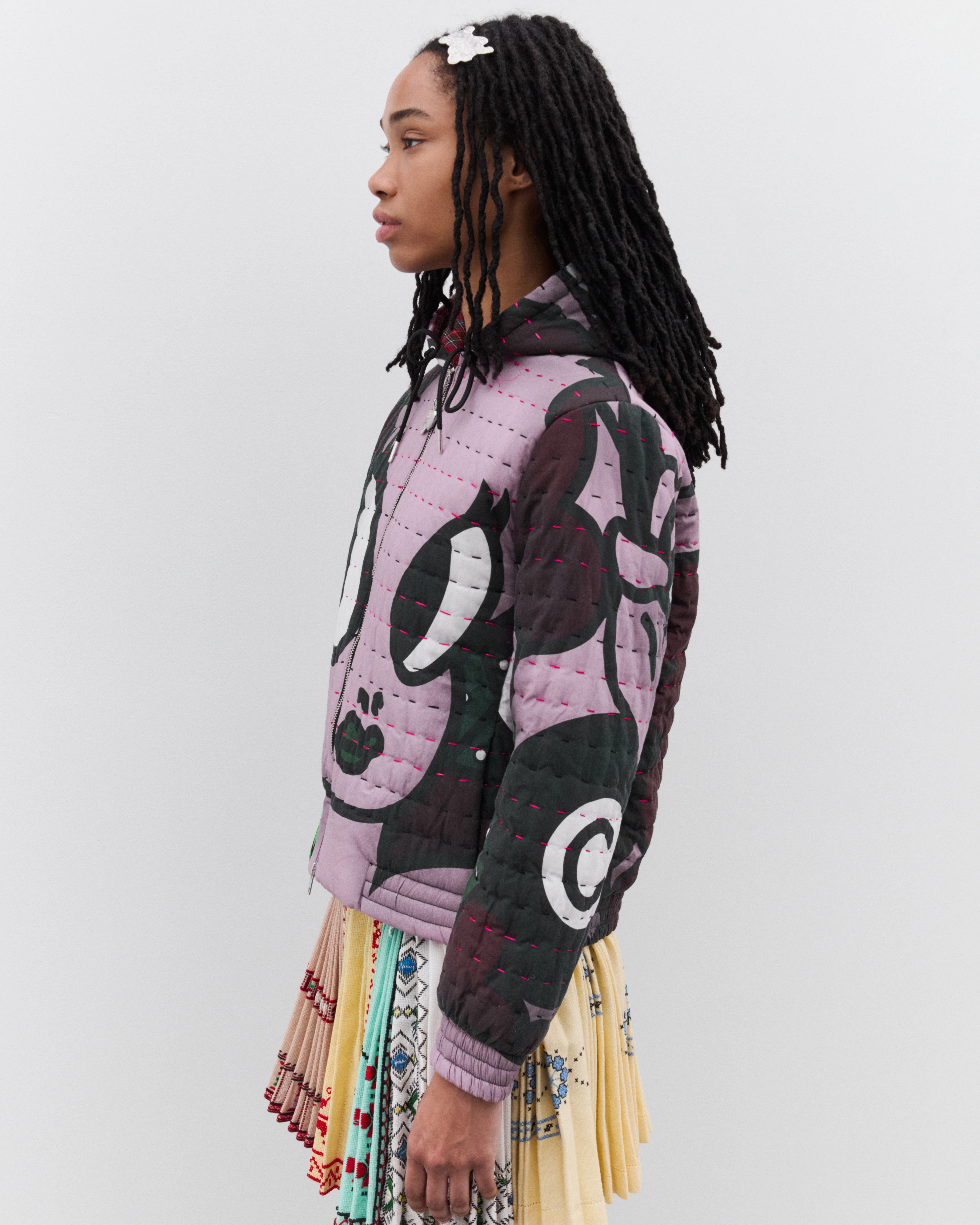 Chopova Lowena - Women’s Lucky Lady Hooded Jacket - (Multi) - Image 4