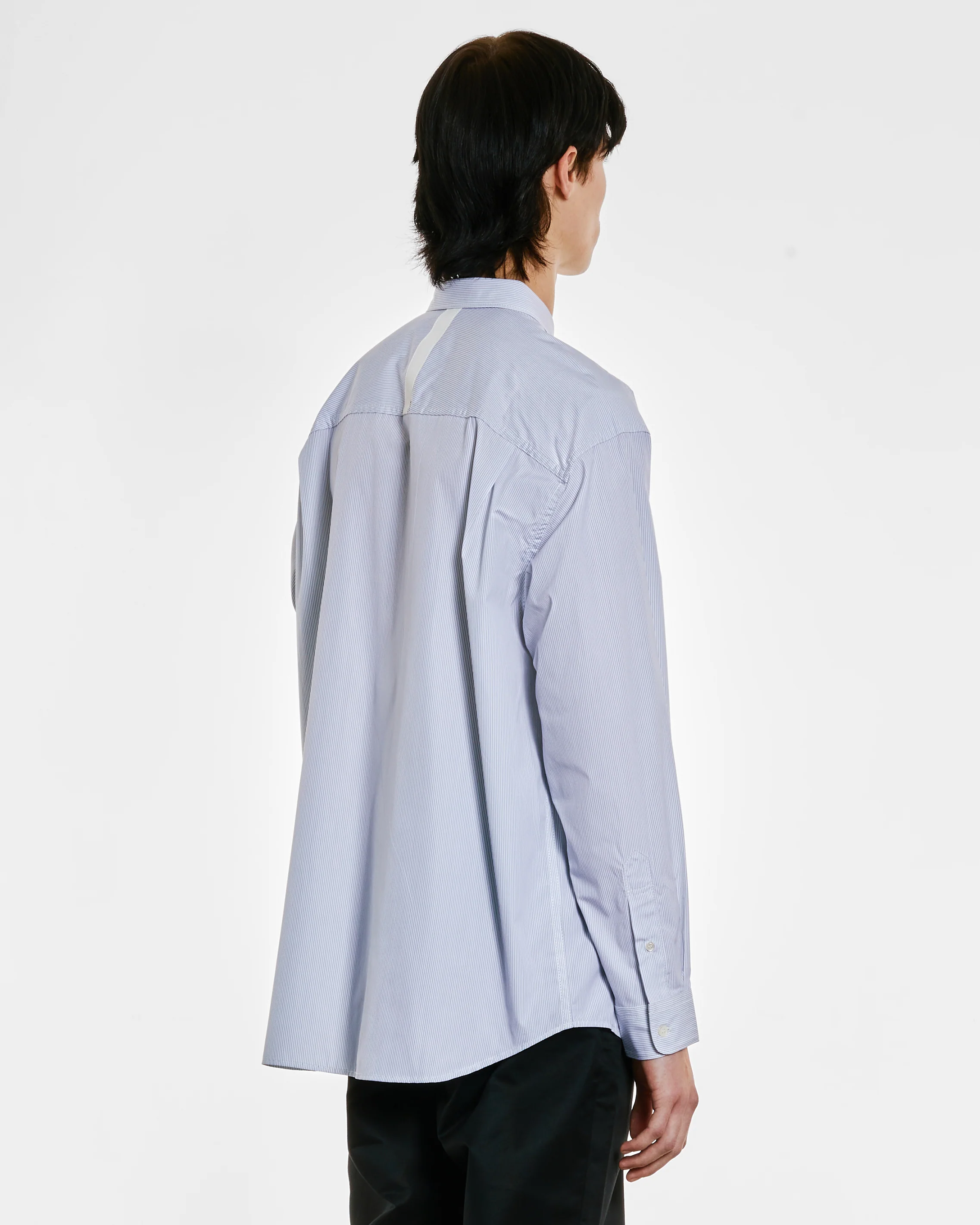 Comme des Garçons Homme - Men’s Pocket Shirt - (Stripe) - Image 4