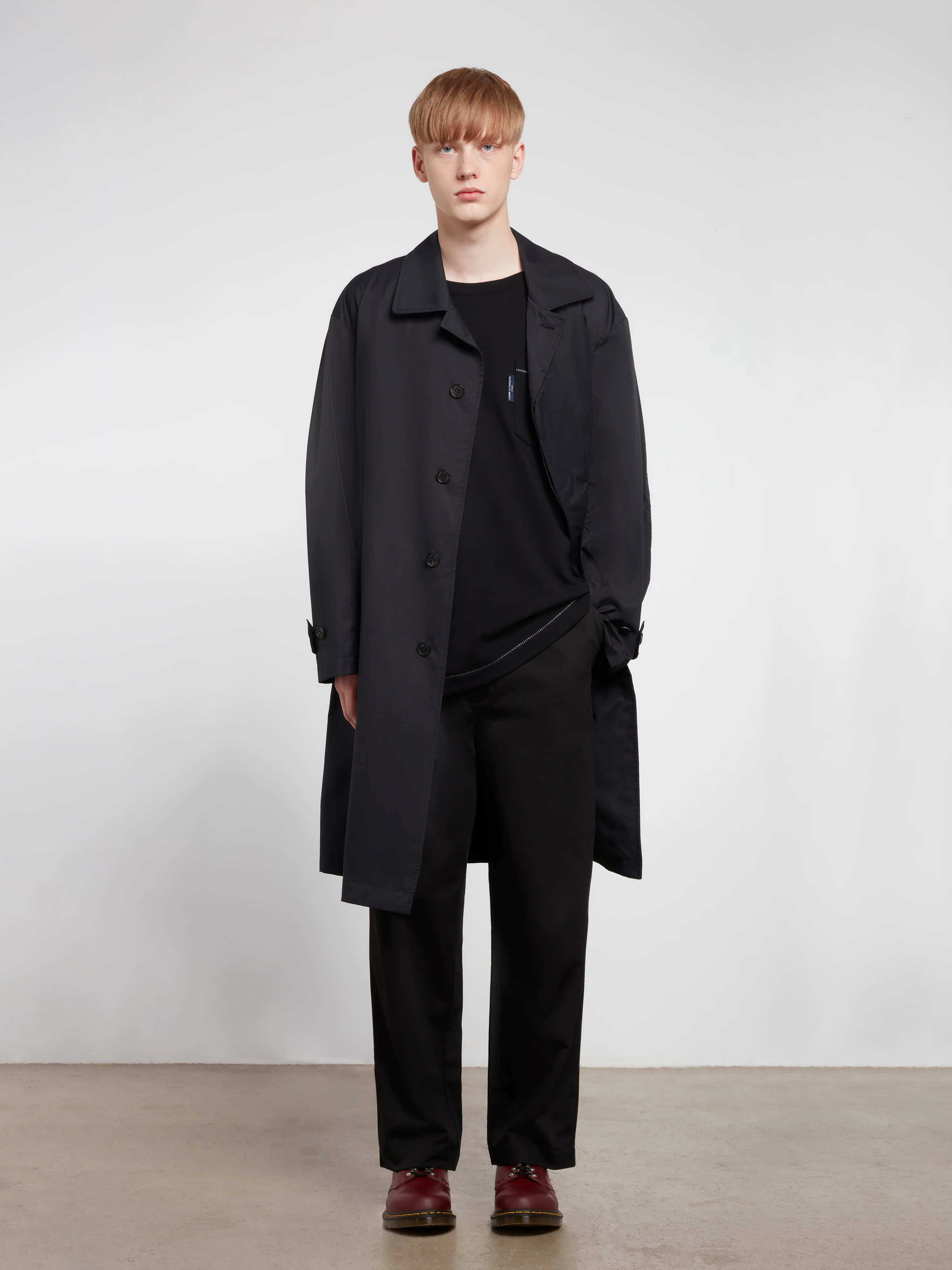 CDG Homme - Stitch T-Shirt - (Black) - Image 5
