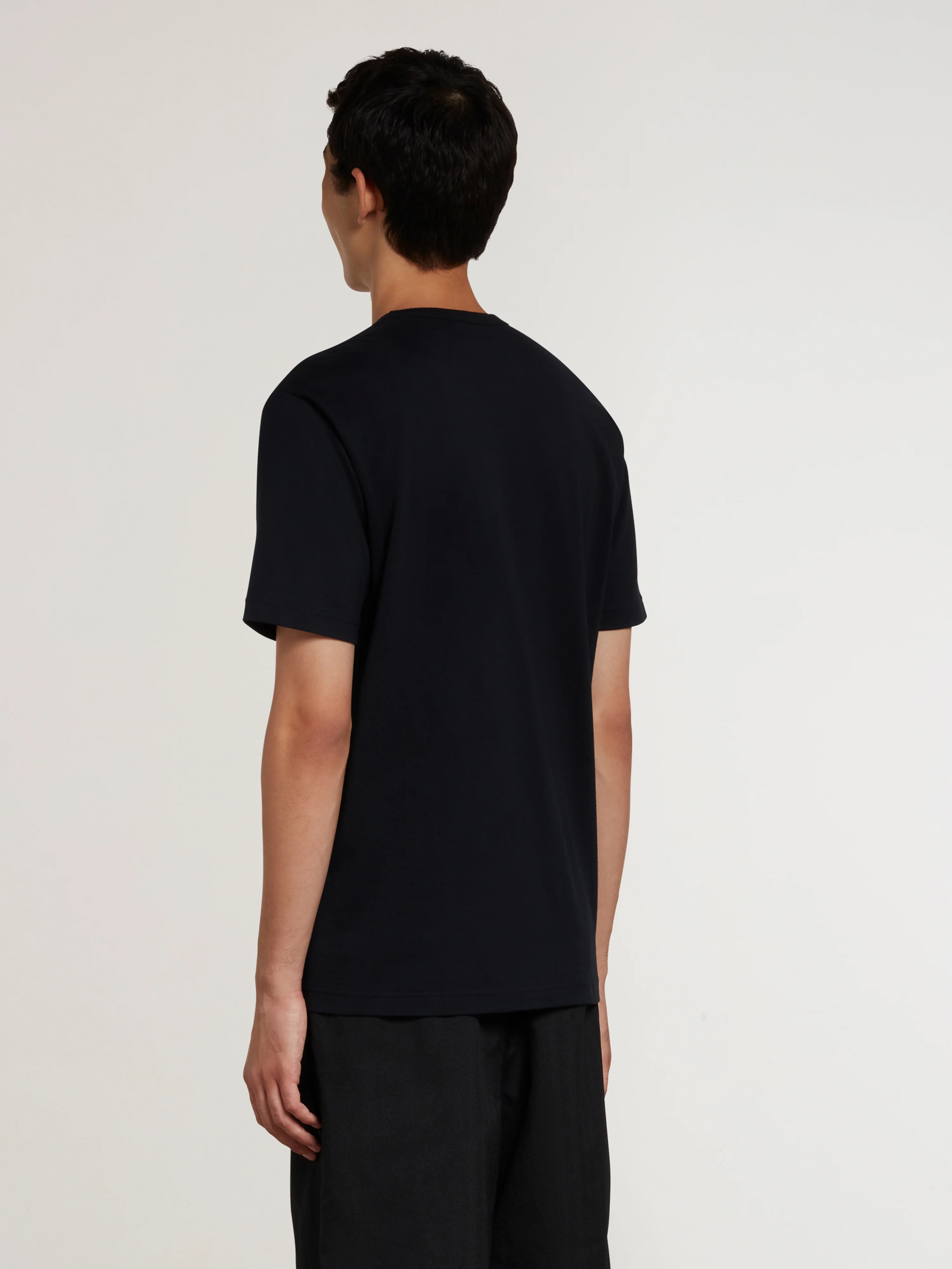 CDG Homme - Printed T-Shirt - (Black) - Image 4
