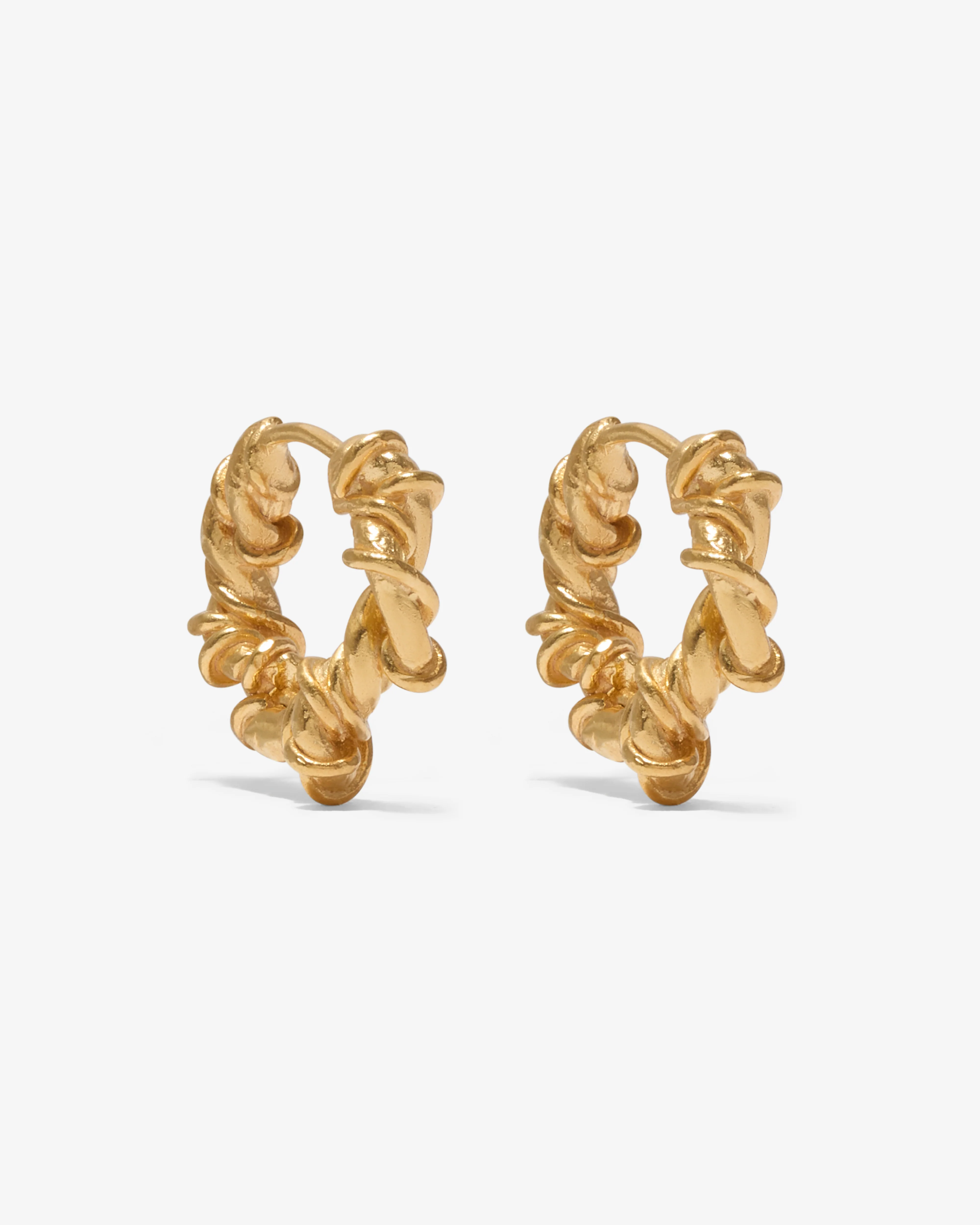 Completed Works - The Fates Were Interwoven Earrings - (Gold) - Image 2