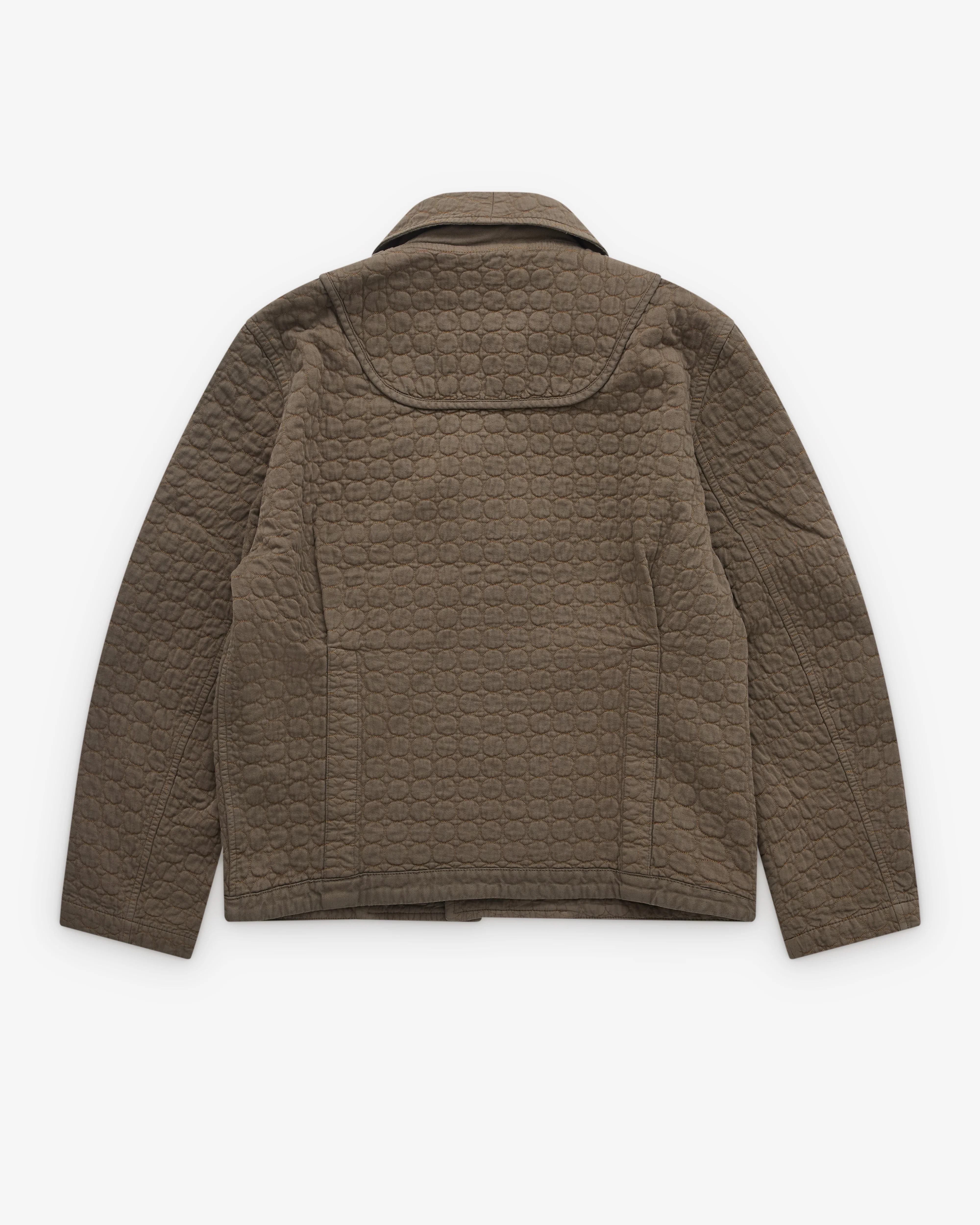 Craig Green - Men’s Circle Quilt Jacket - (Sand) - Image 2
