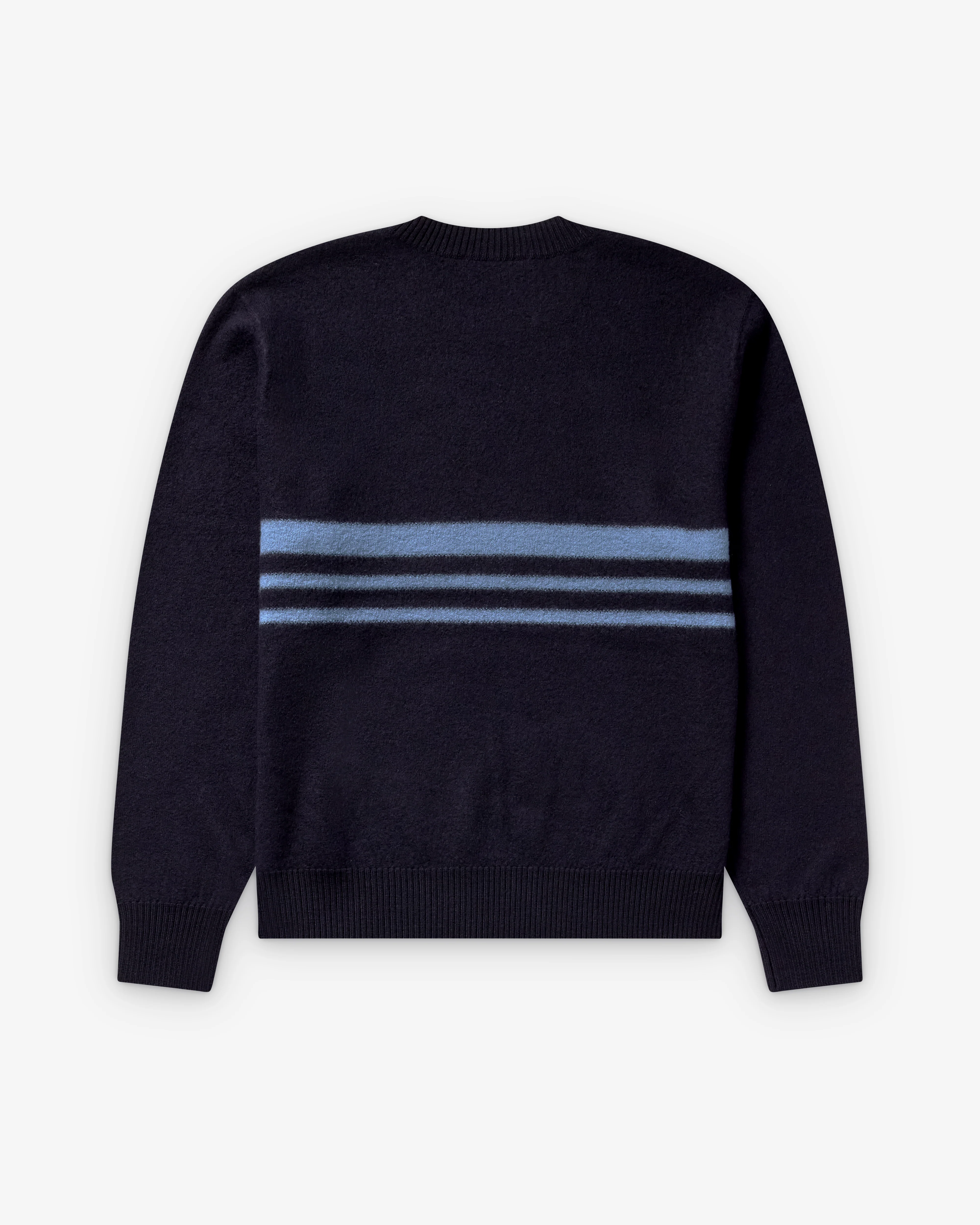 Craig Green - Men's Felt Stripe Jumper - (Navy/Blue) - Image 2