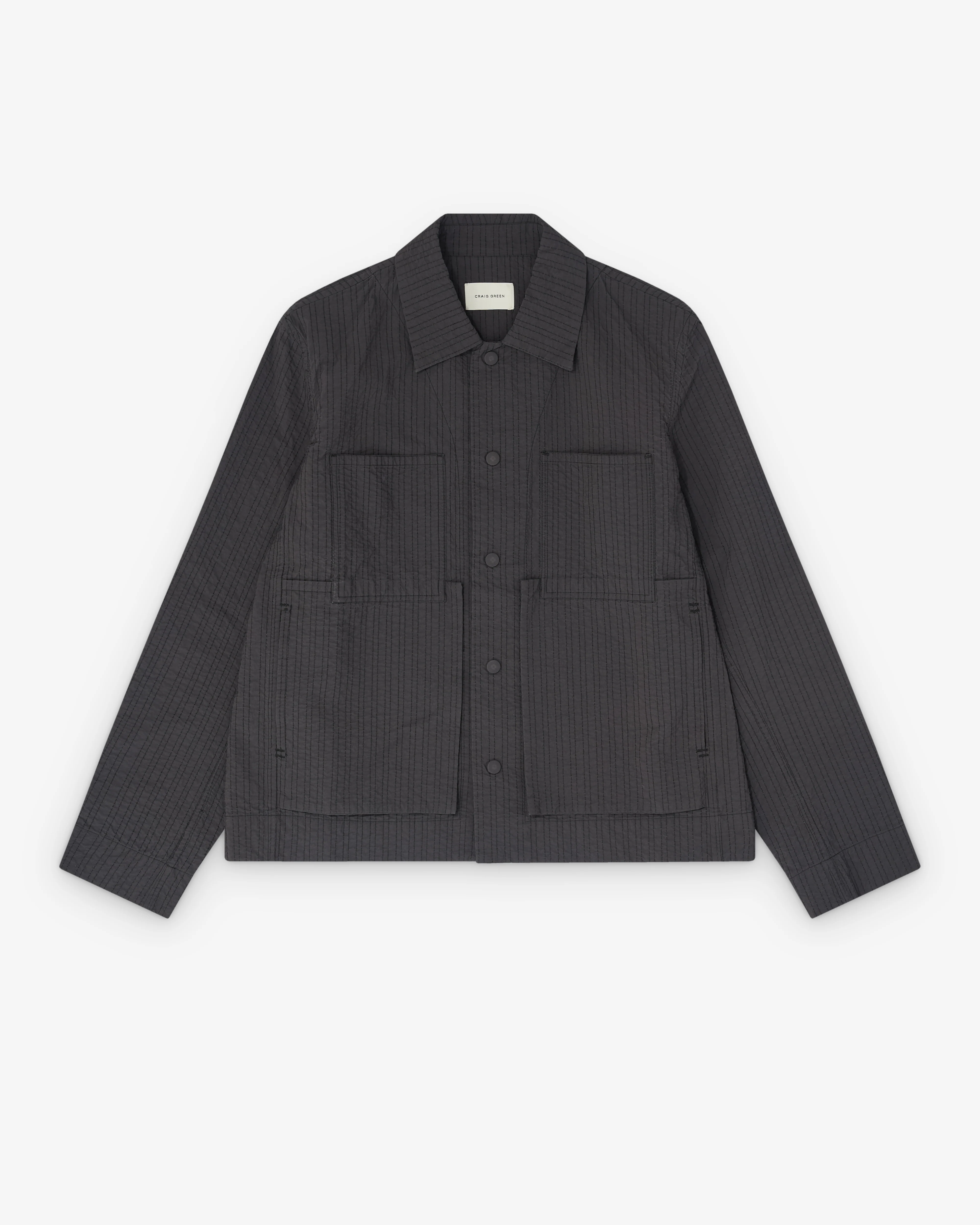 Craig Green - Men’s Linestitch Worker Jacket - (Grey)