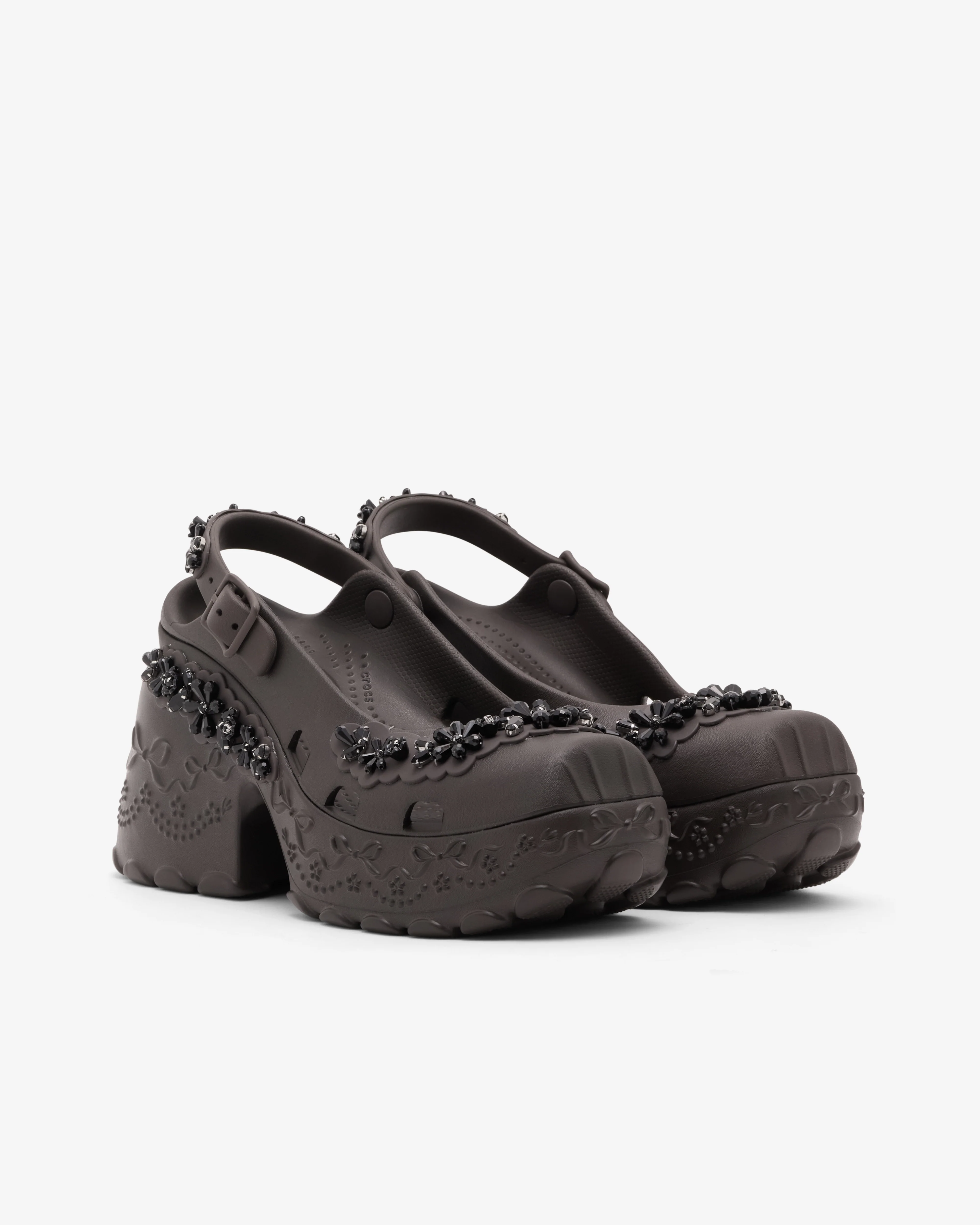 Crocs - Simone Rocha Ballerina Platform - (Espresso) - Image 3