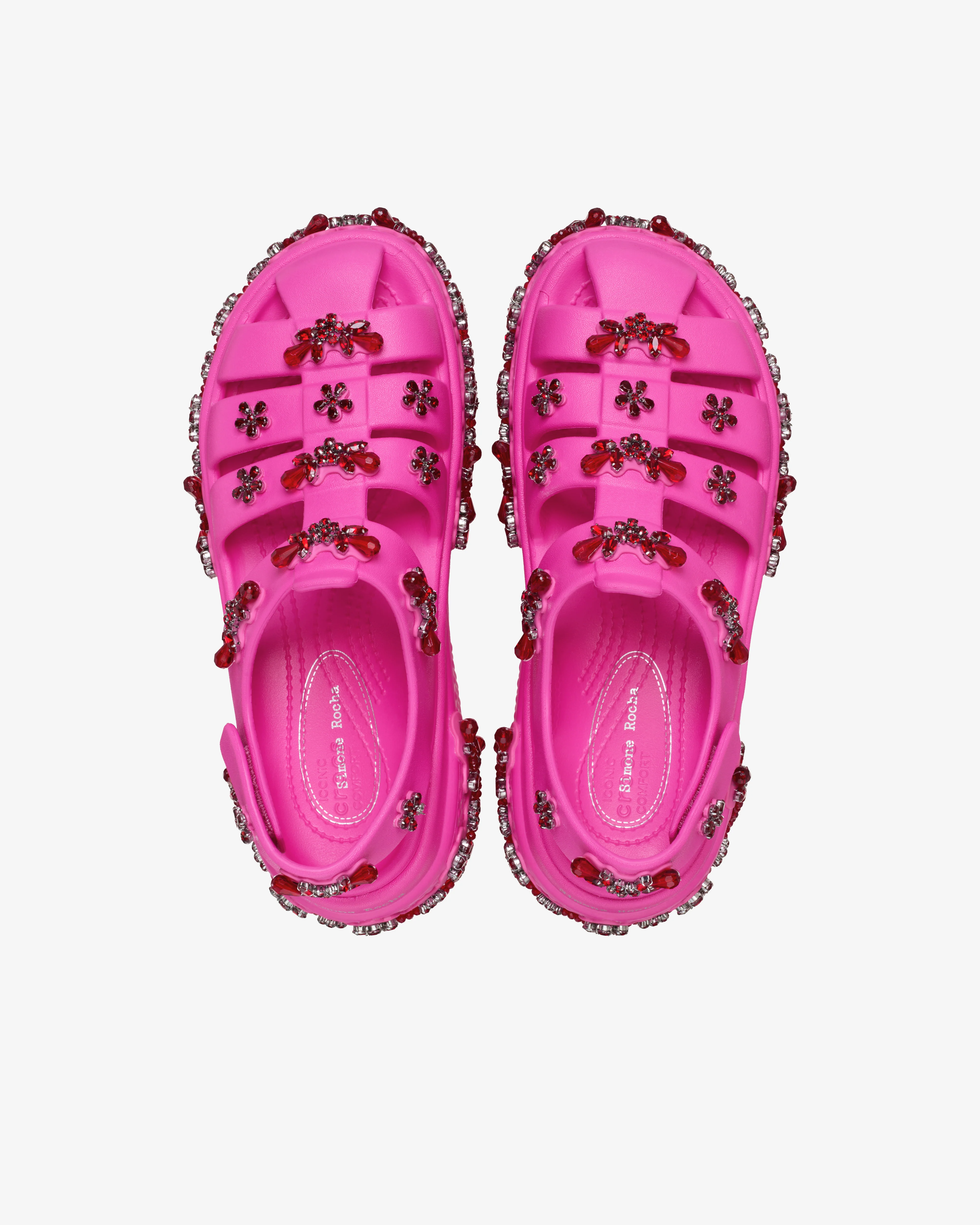 Crocs - Women’s Simone Rocha Fisherman Stomp - (Electric Pink) - Image 5