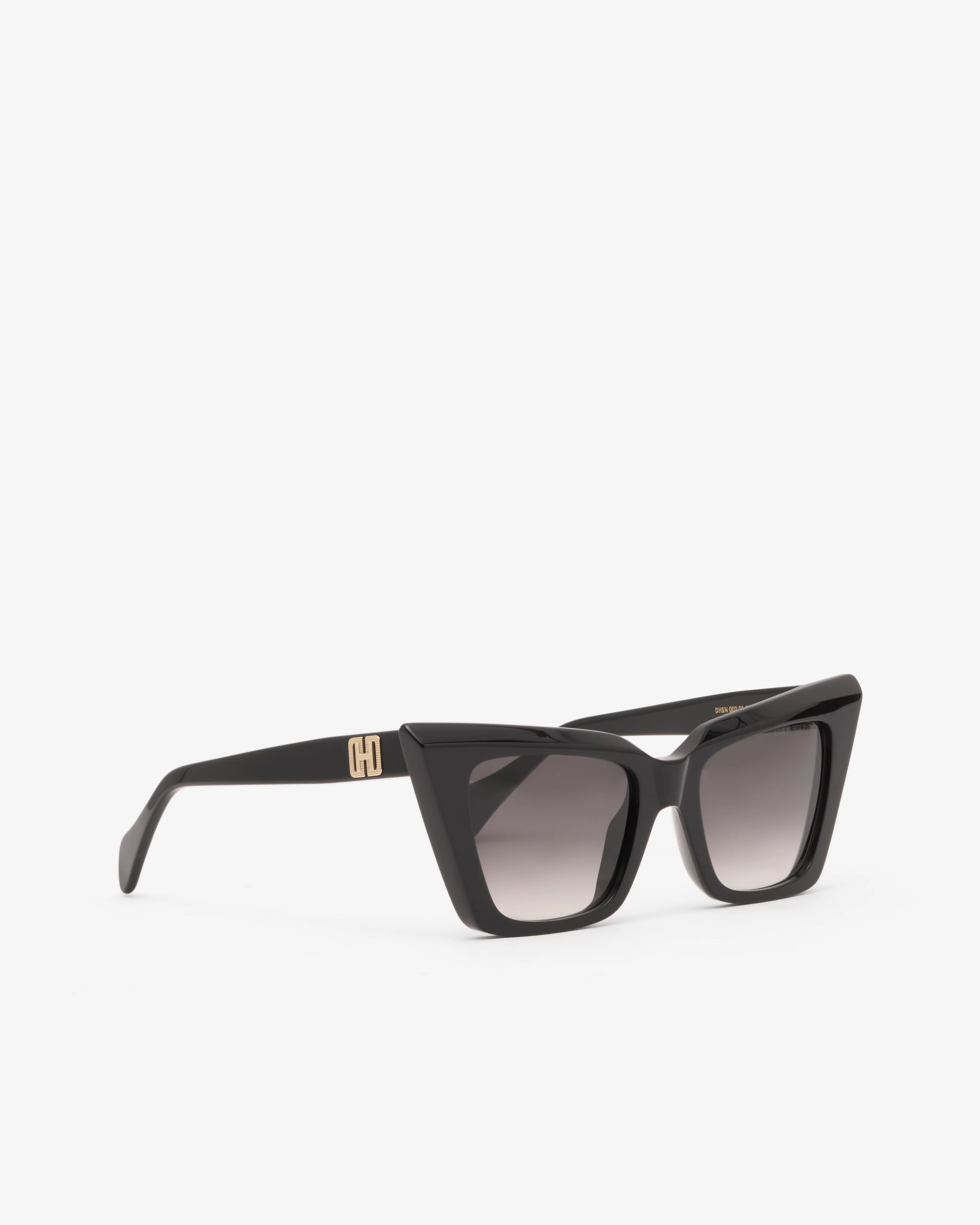 Cutler & Gross - Debbie Harry Valentina 002 Cat Eye Sunglass - (Black) - Image 3