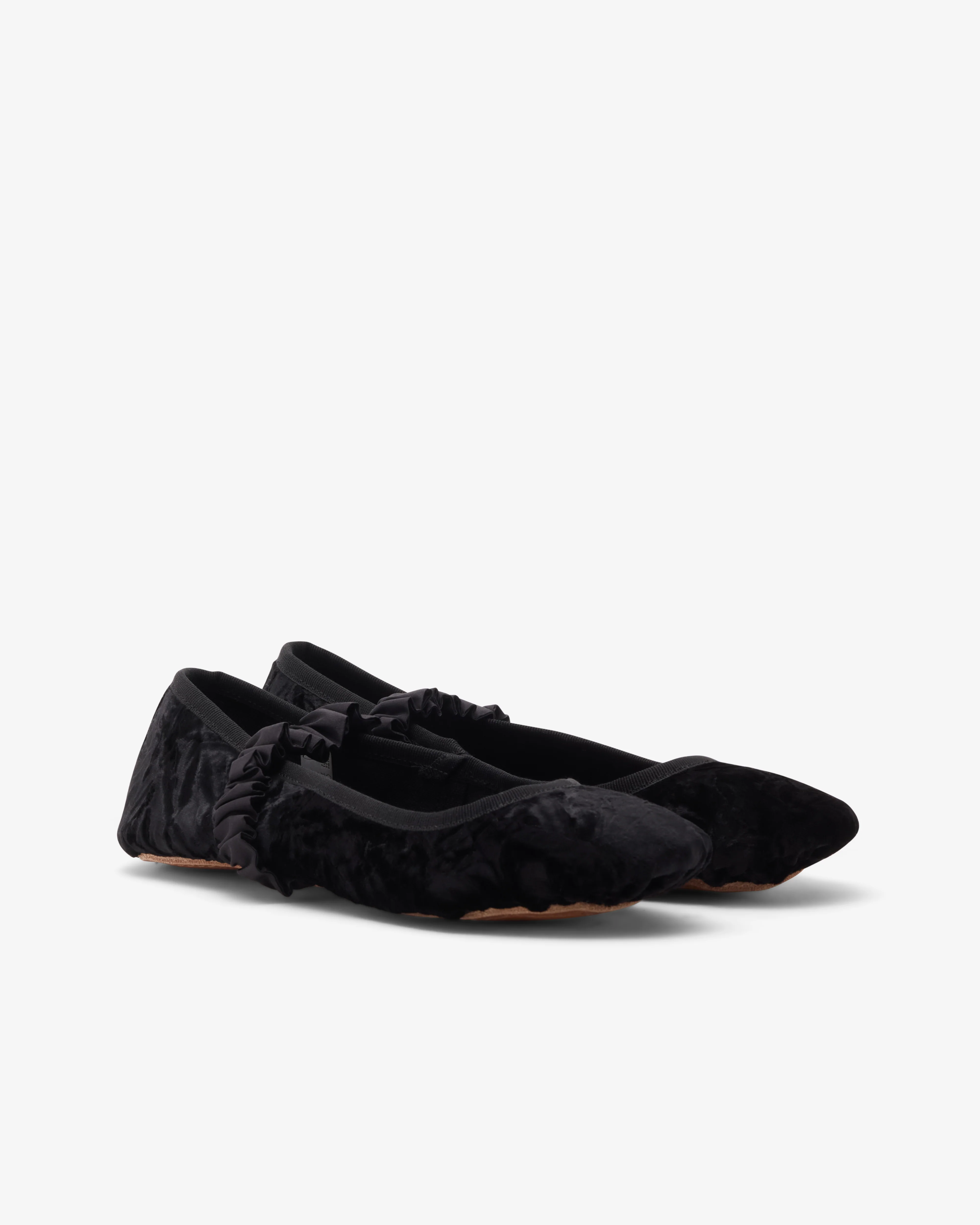Daniela Gregis - Women's Ballerina Flat - (Black) - Image 3