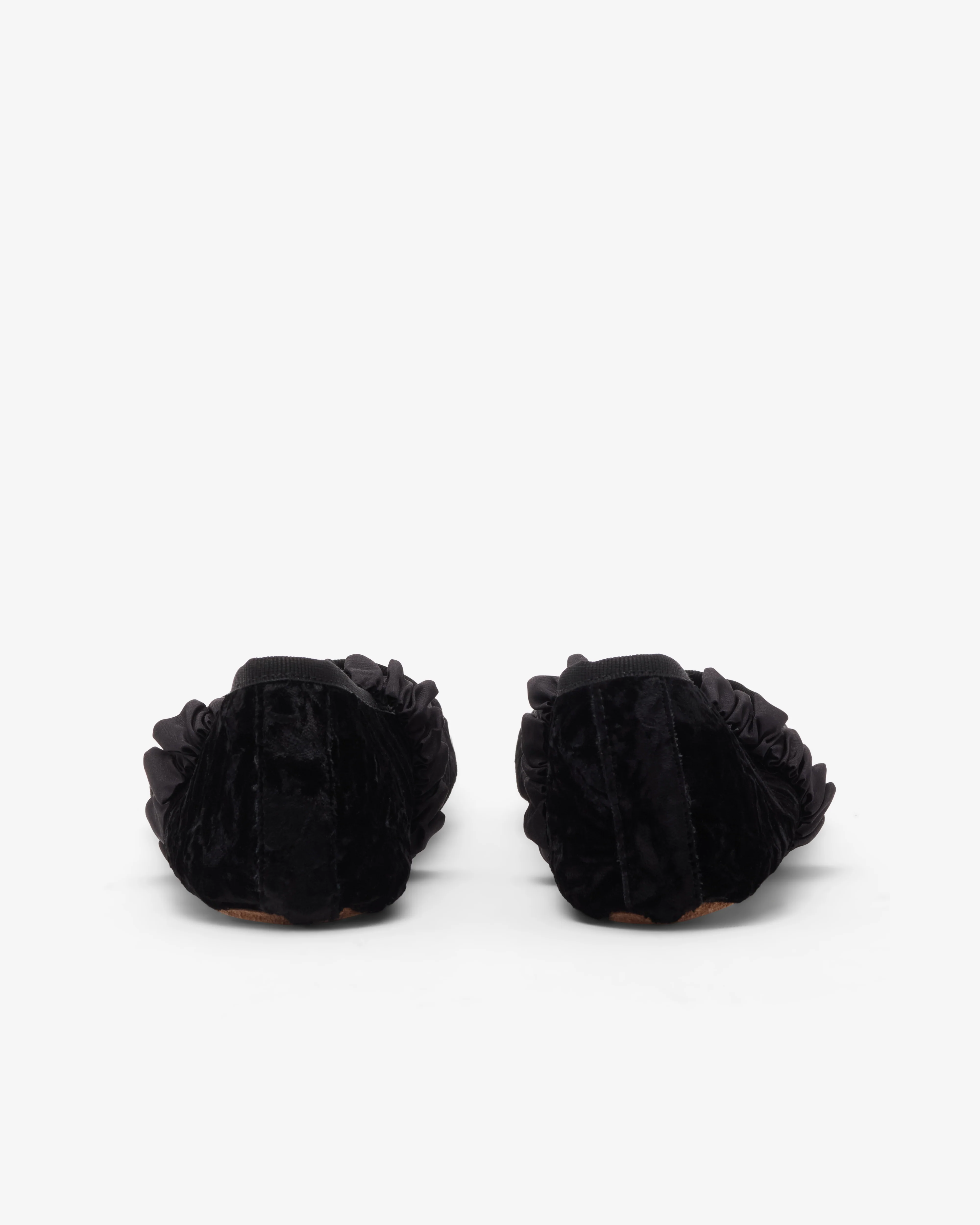 Daniela Gregis - Women's Ballerina Flat - (Black) - Image 4