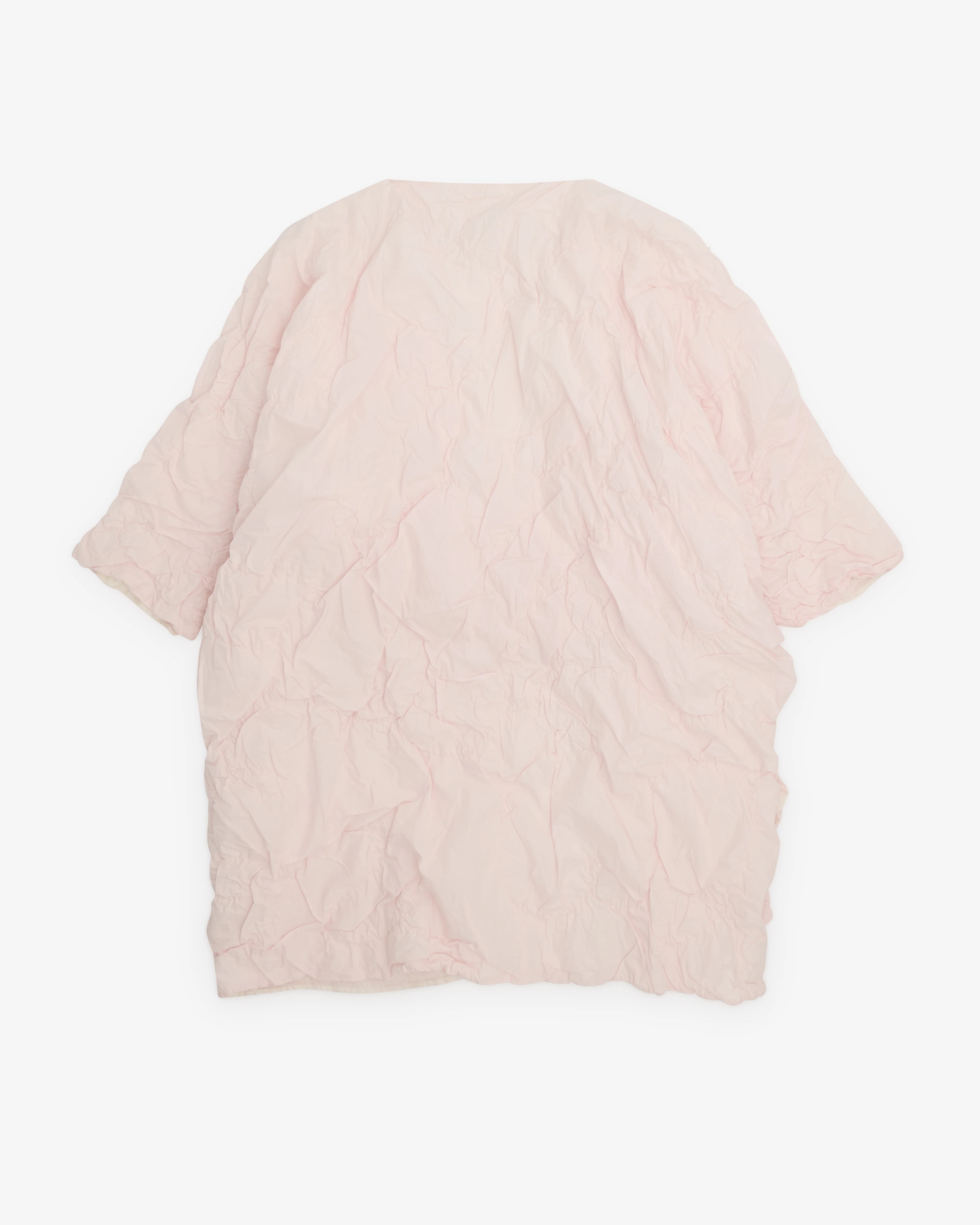 Daniela Gregis - Women’s Collarless Jacket - (Dusty Pink) - Image 2