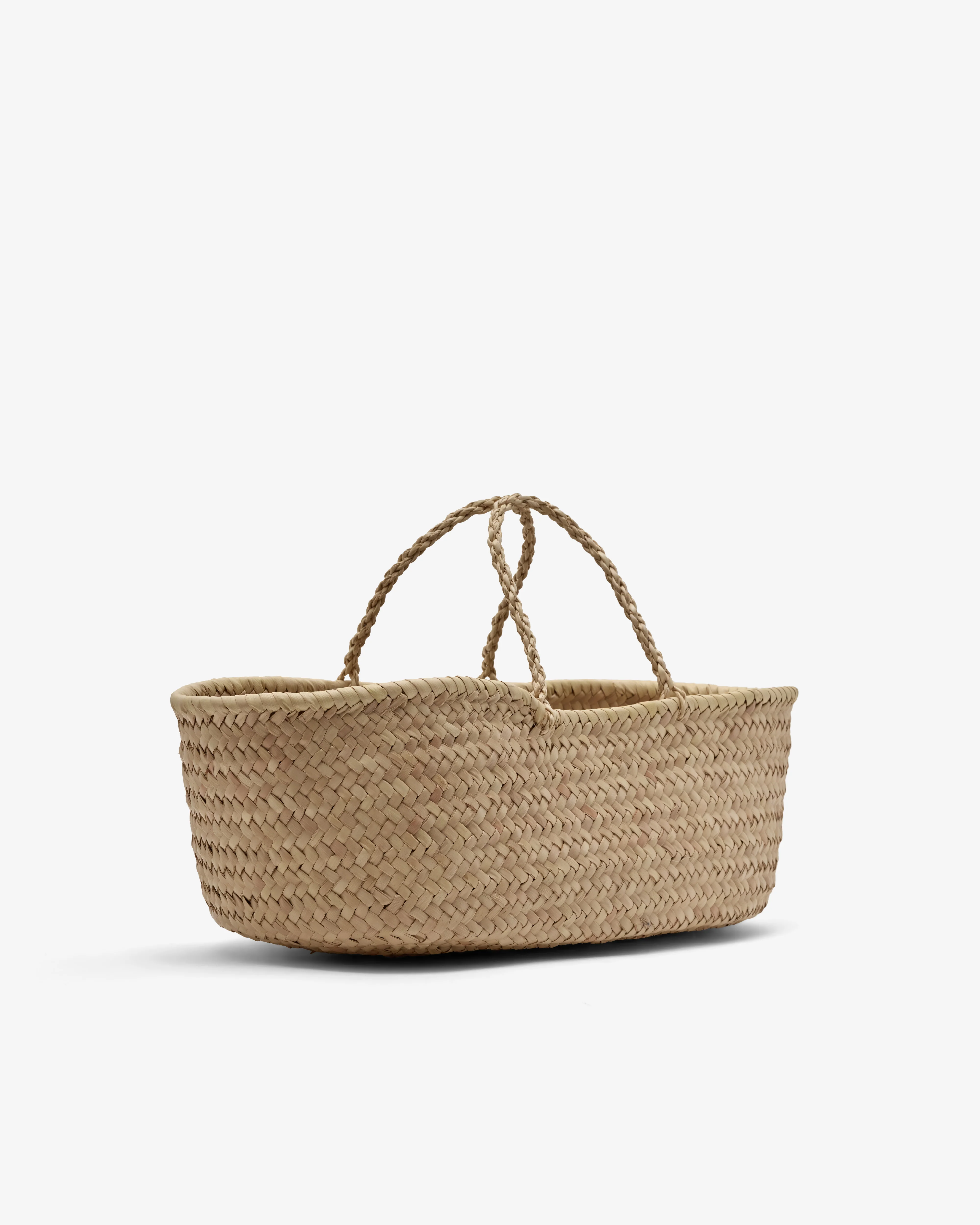 Daniela Gregis - Women's Cesta Basket Luna Bag - (Natural) - Image 2