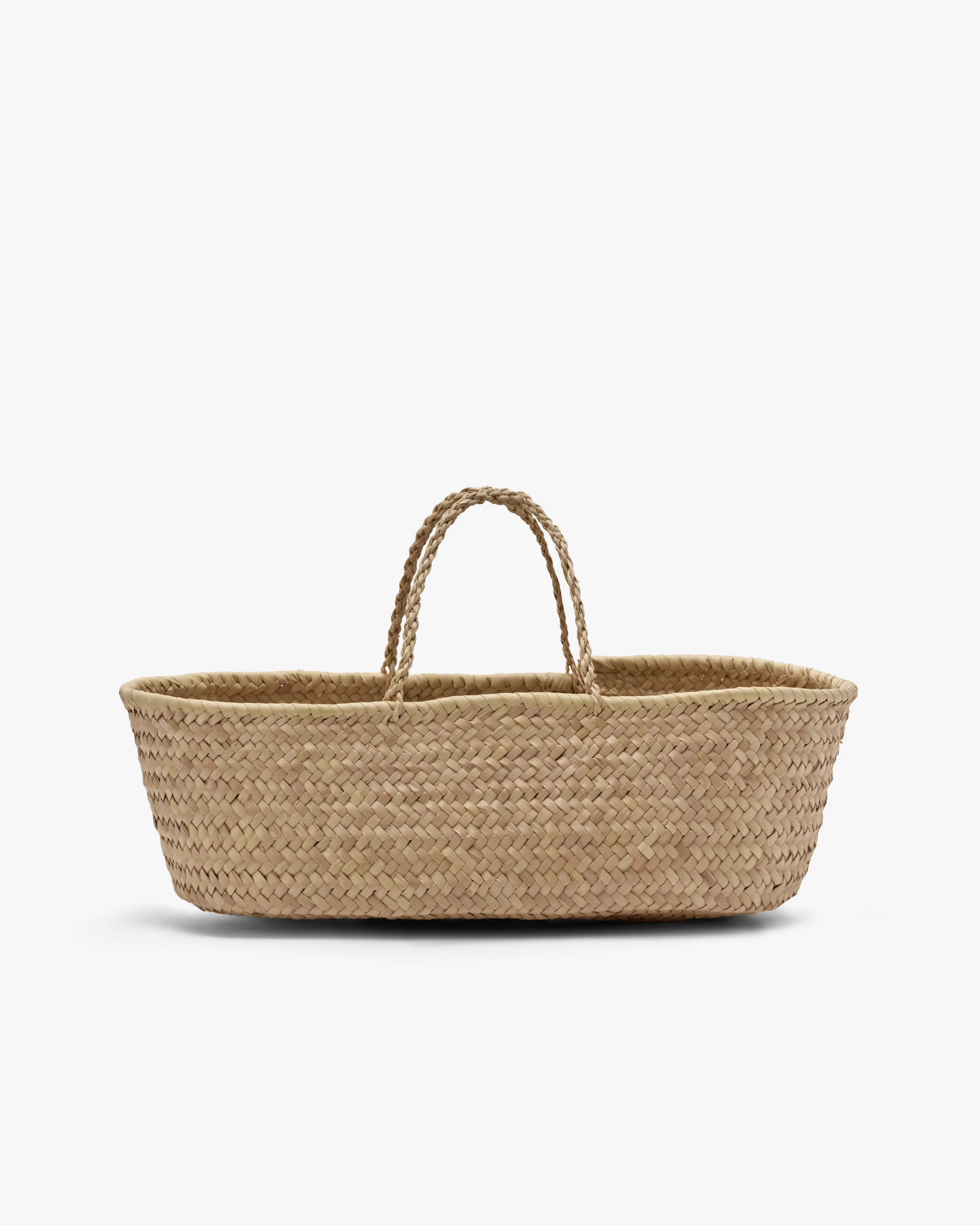 Daniela Gregis - Women's Cesta Basket Luna Bag - (Natural) - Image 3
