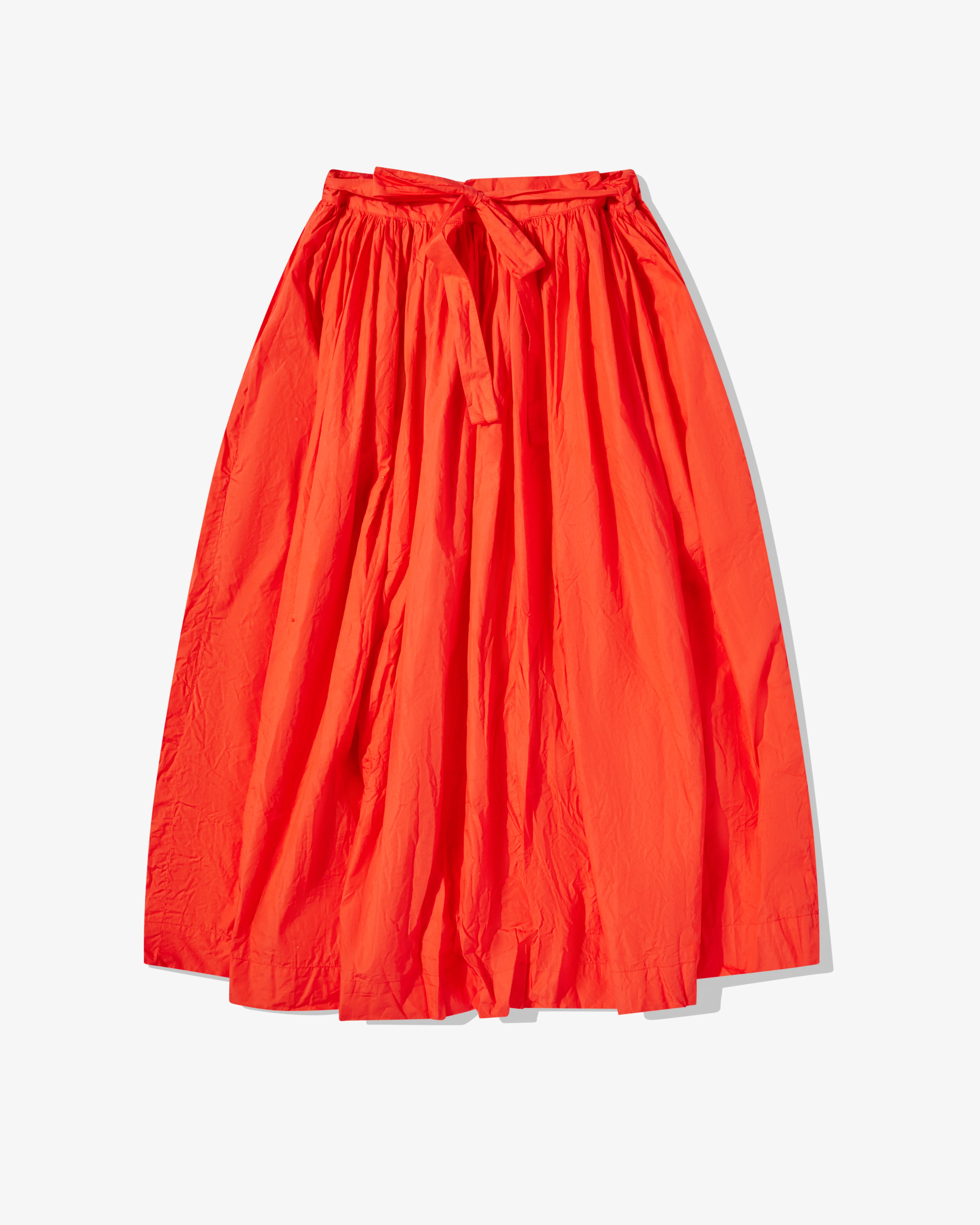 Daniela Gregis - Women’s Drawcord Skirt - (Red)