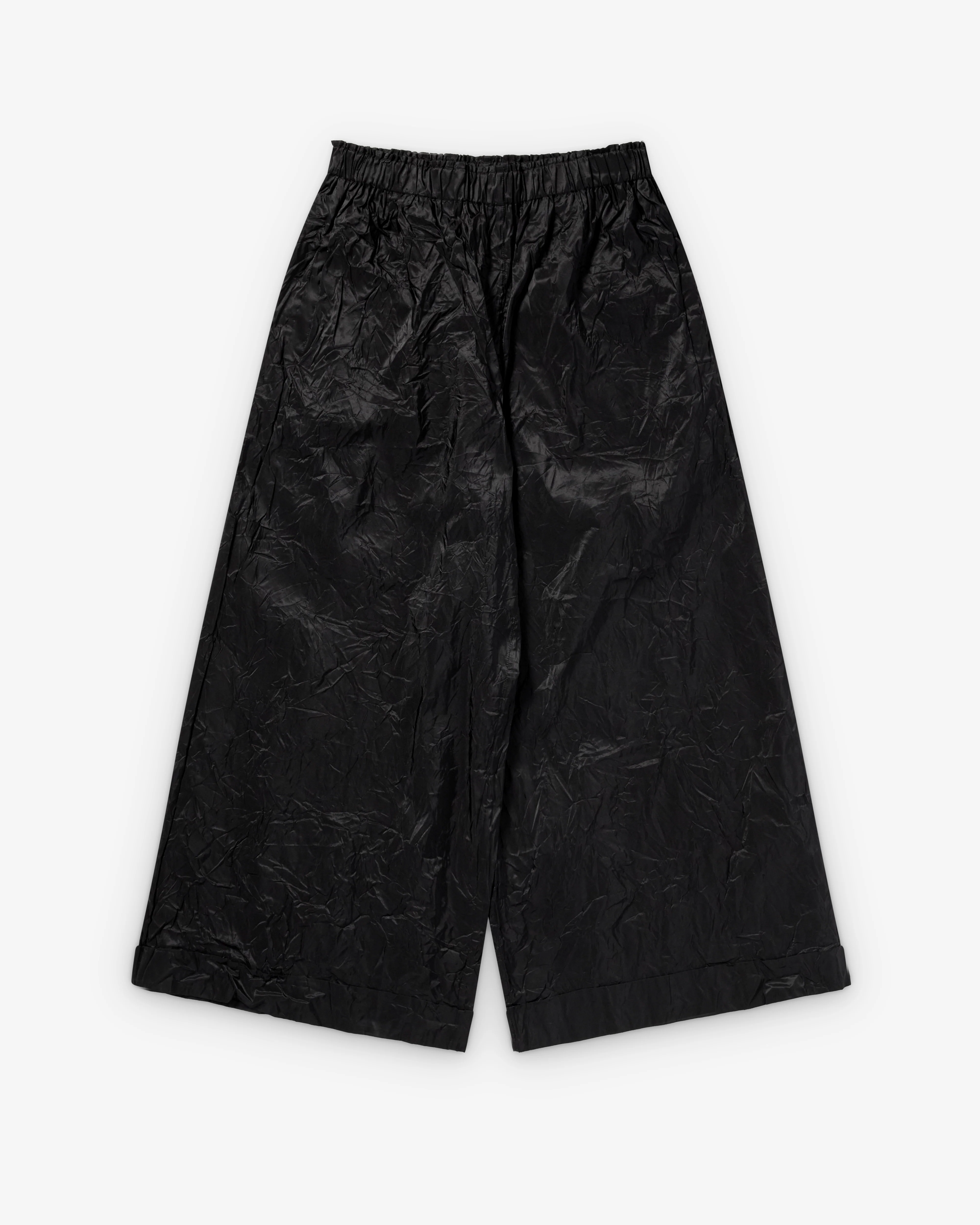 Daniela Gregis - Women's Silk Wide Leg Trousers - (Black)