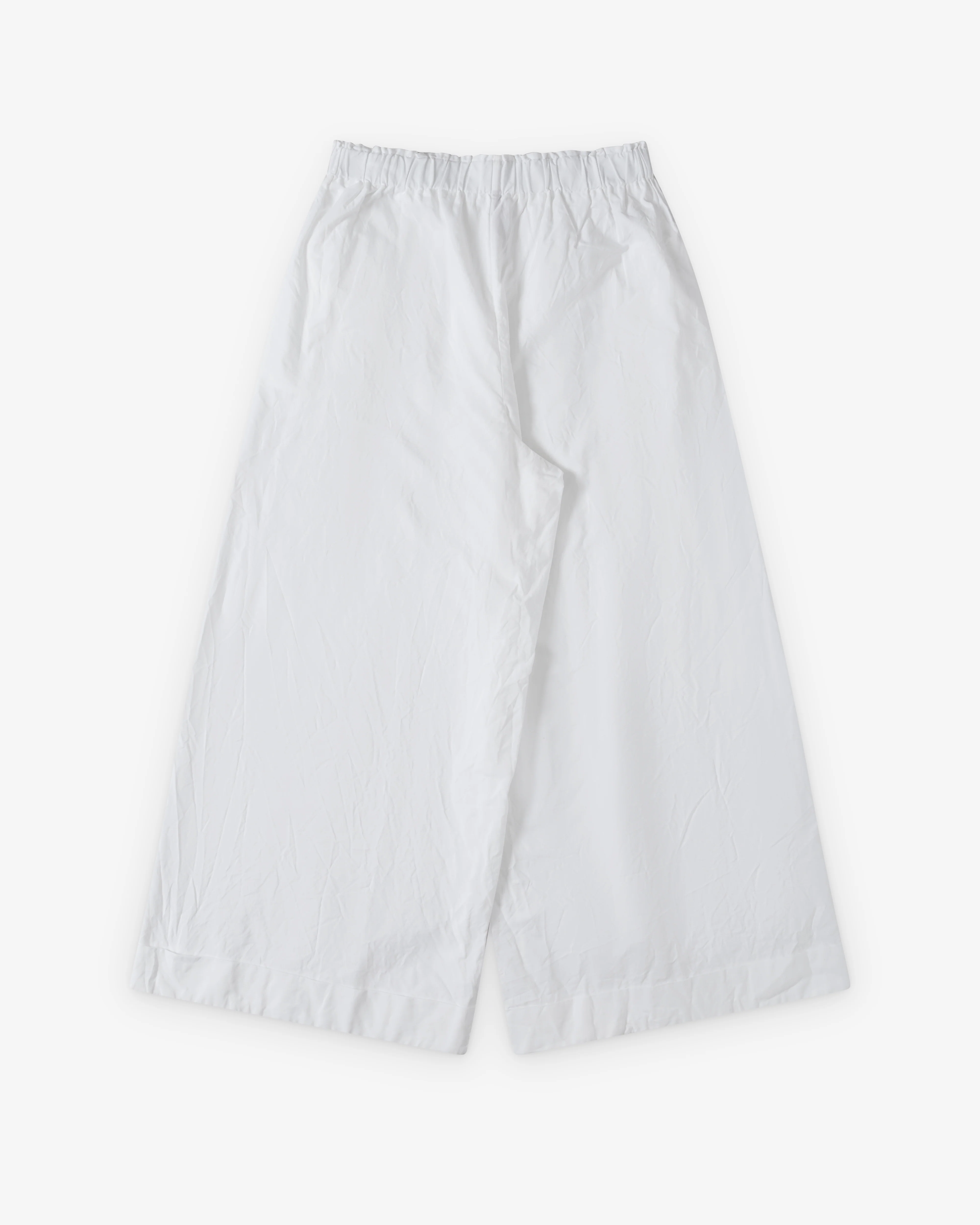 Daniela Gregis - Women's Wide Leg Trousers - (White) - Image 2