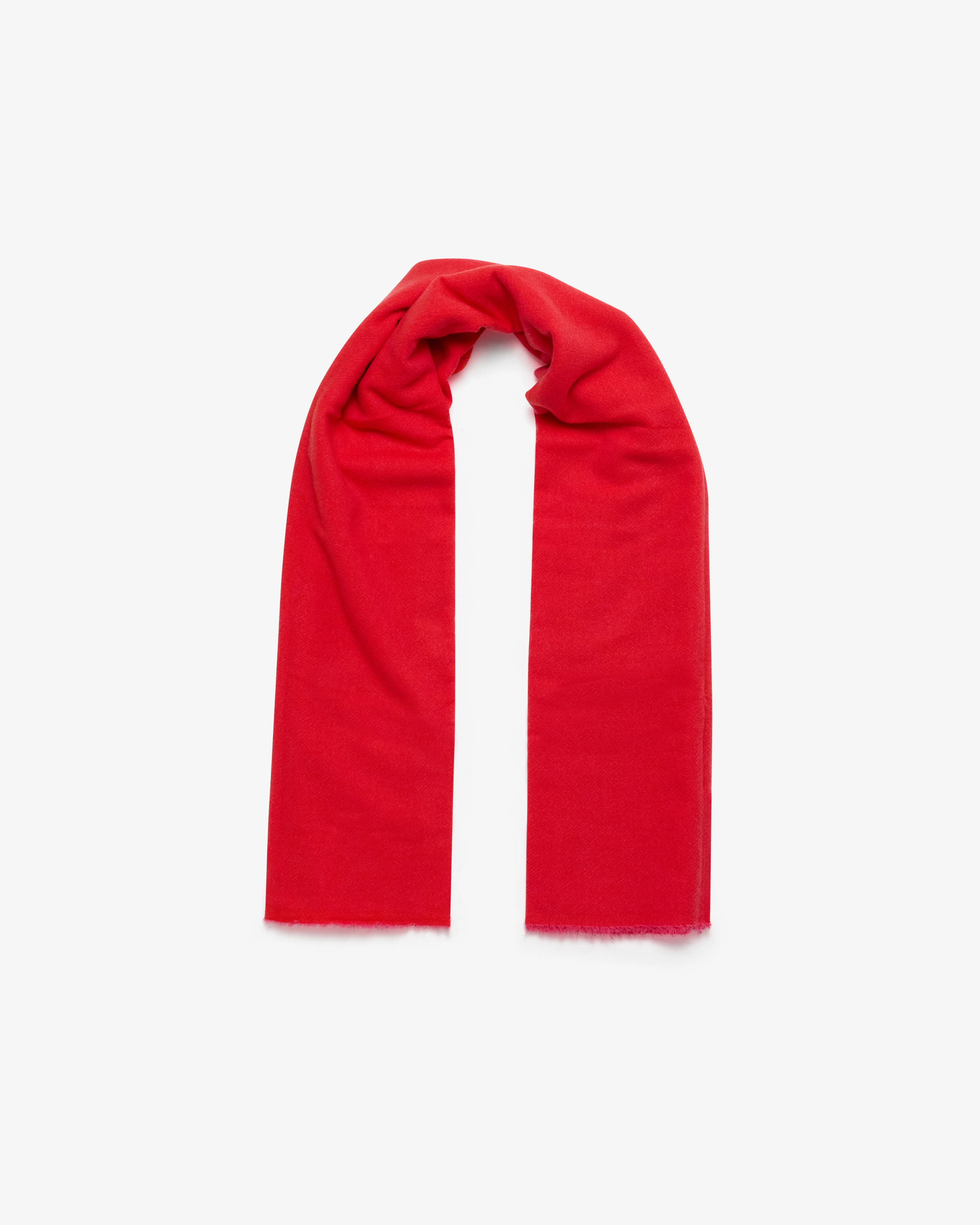 Daniela Gregis - Women's Cashmere Shawl - (Red) - Image 2