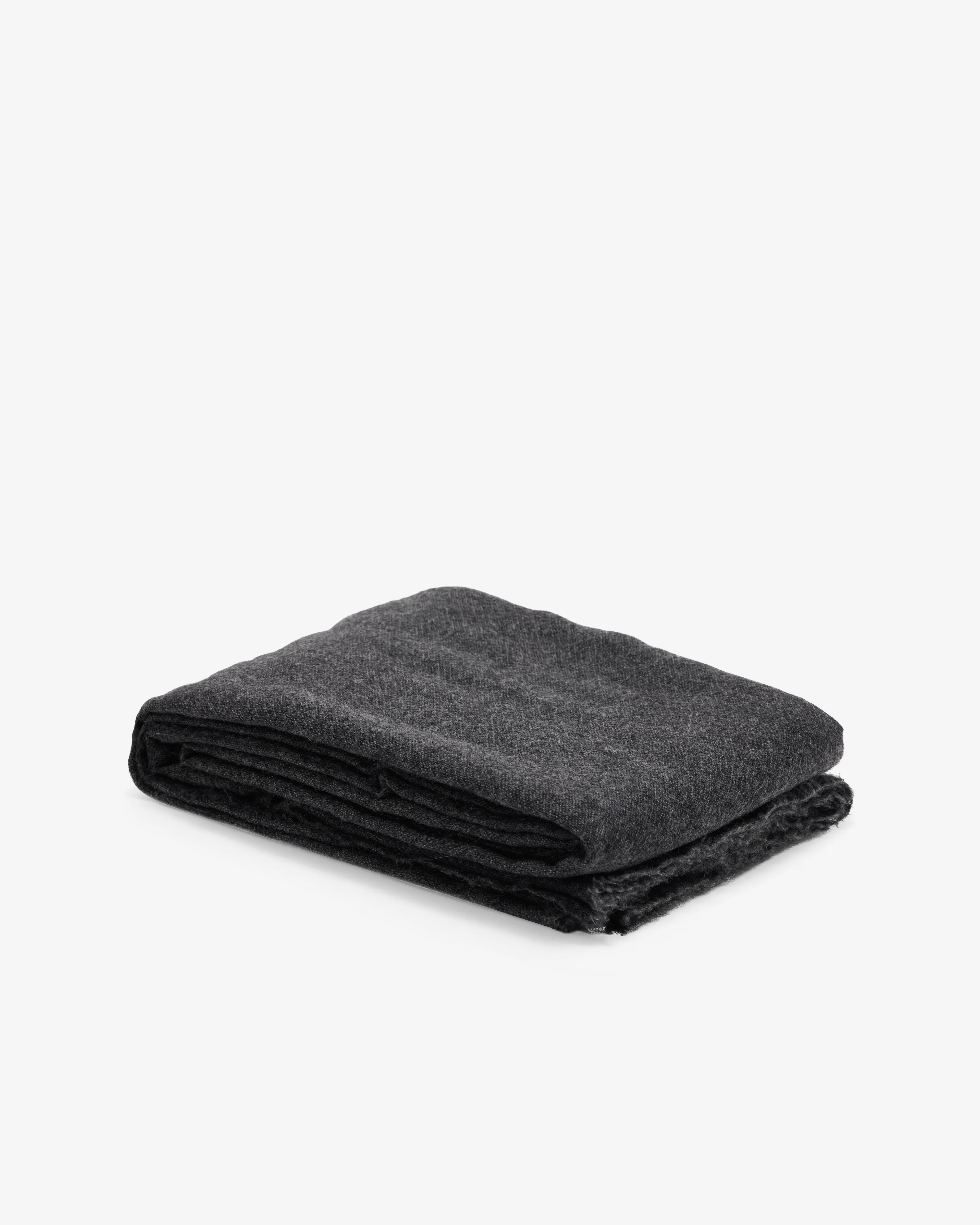 Daniela Gregis - Women's Cashmere Shawl - (Charcoal) - Image 3