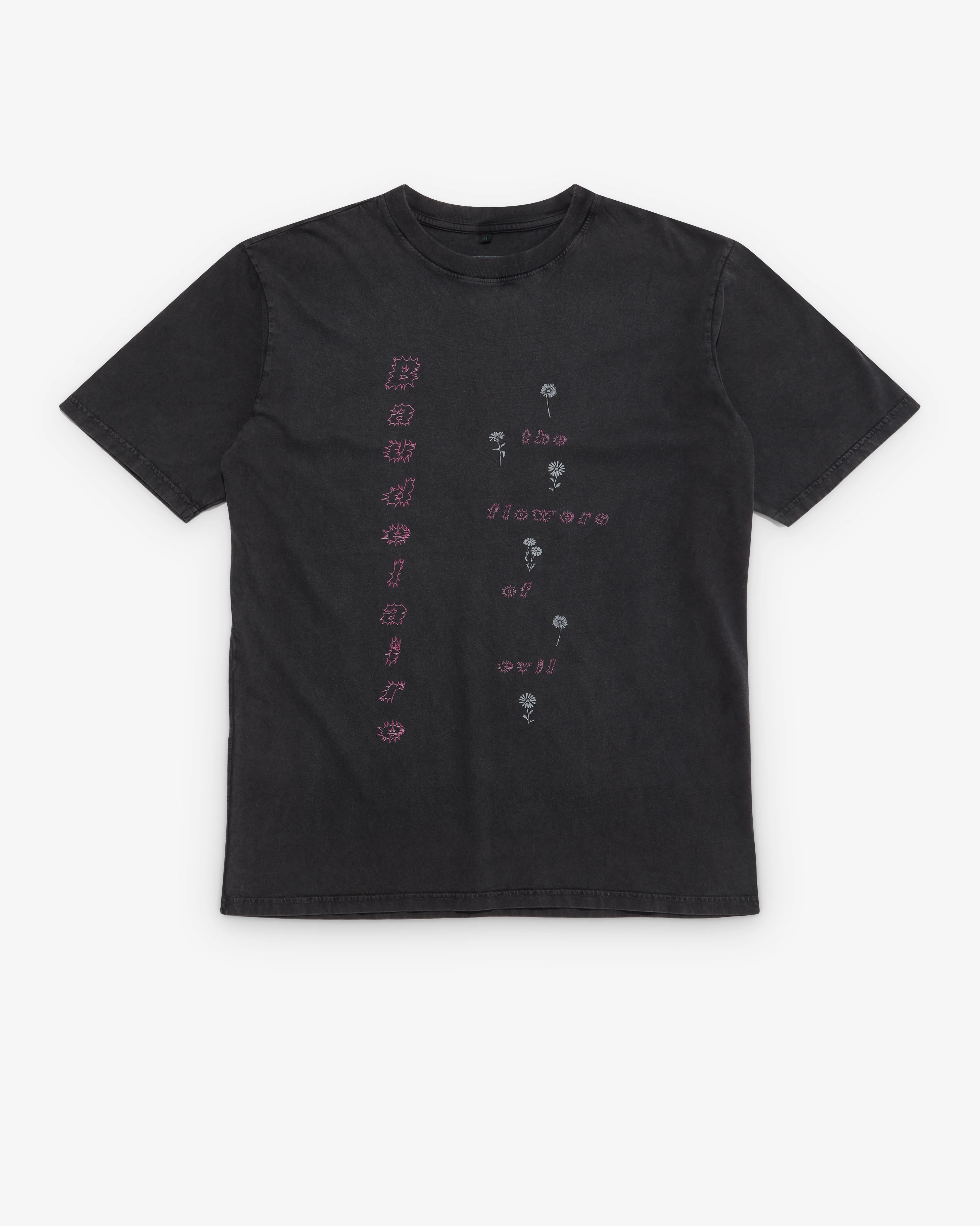 Deathmask - Men's Baudelaire Flowers Of Evil Tour T-Shirt - (Black)