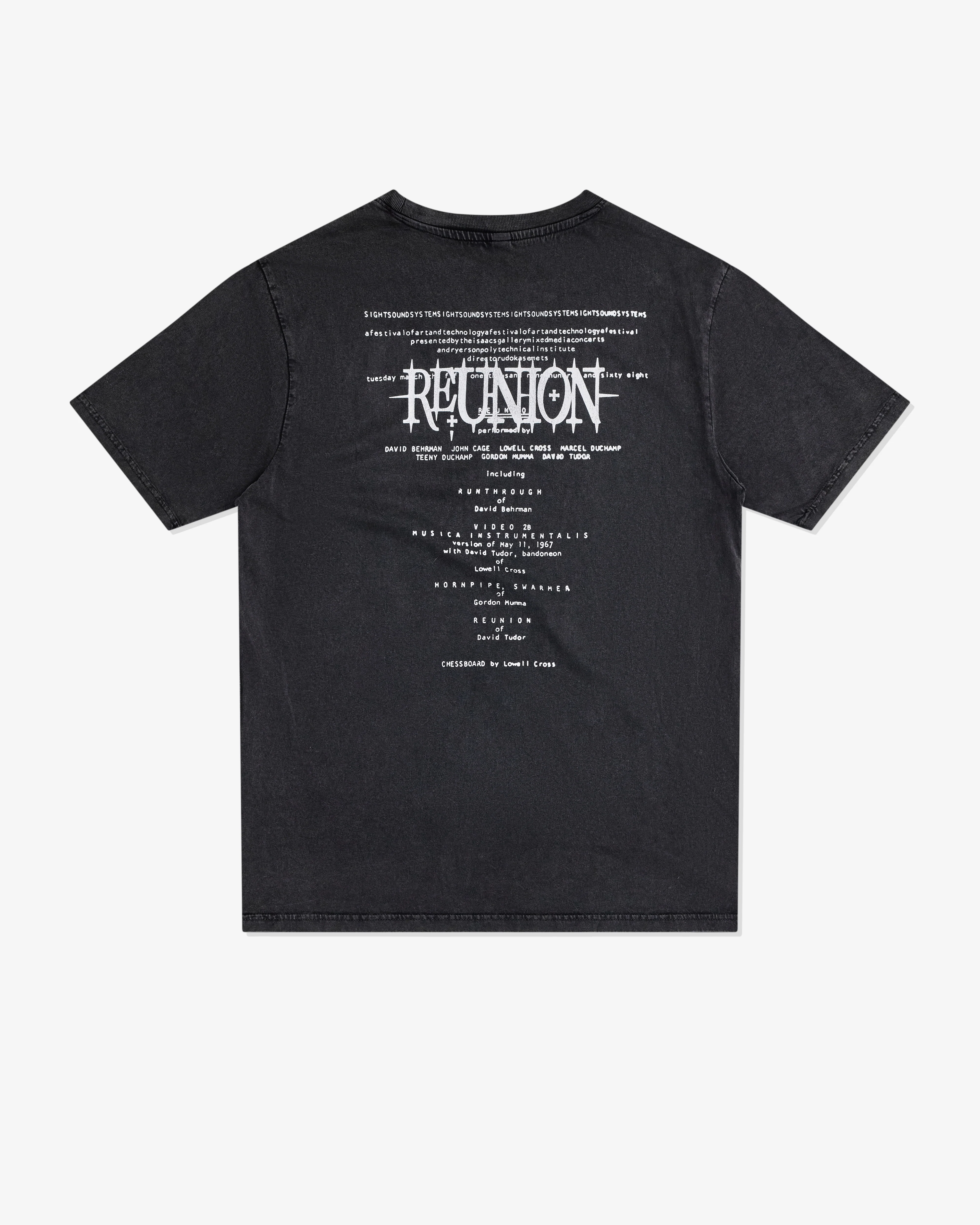 Deathmask - Men's Duchamp Vs Cage Reunion Tour T-Shirt - (Black) - Image 2