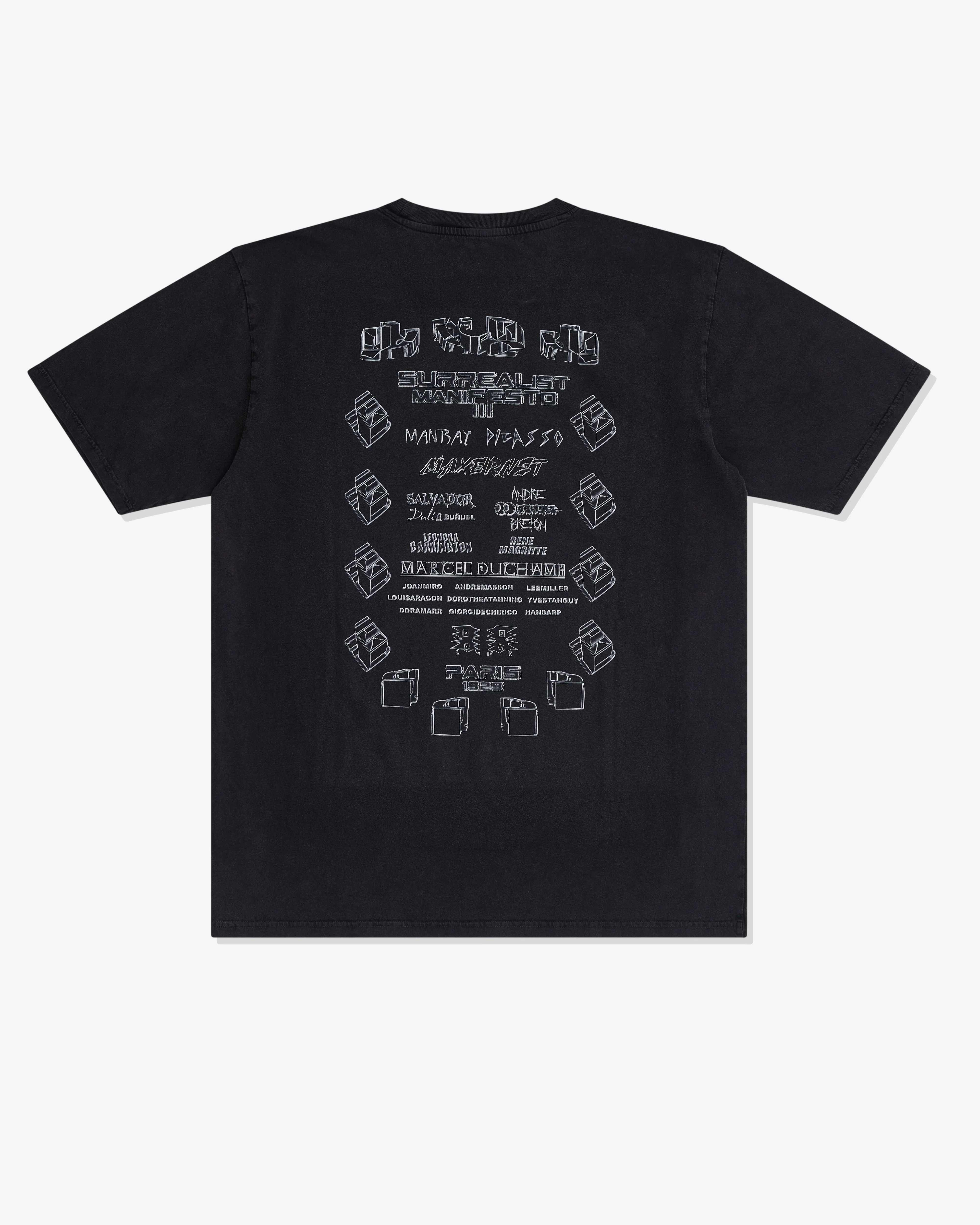 Deathmask - Men's Surrealsit Manifesto Tour T-Shirt - (Black) - Image 2
