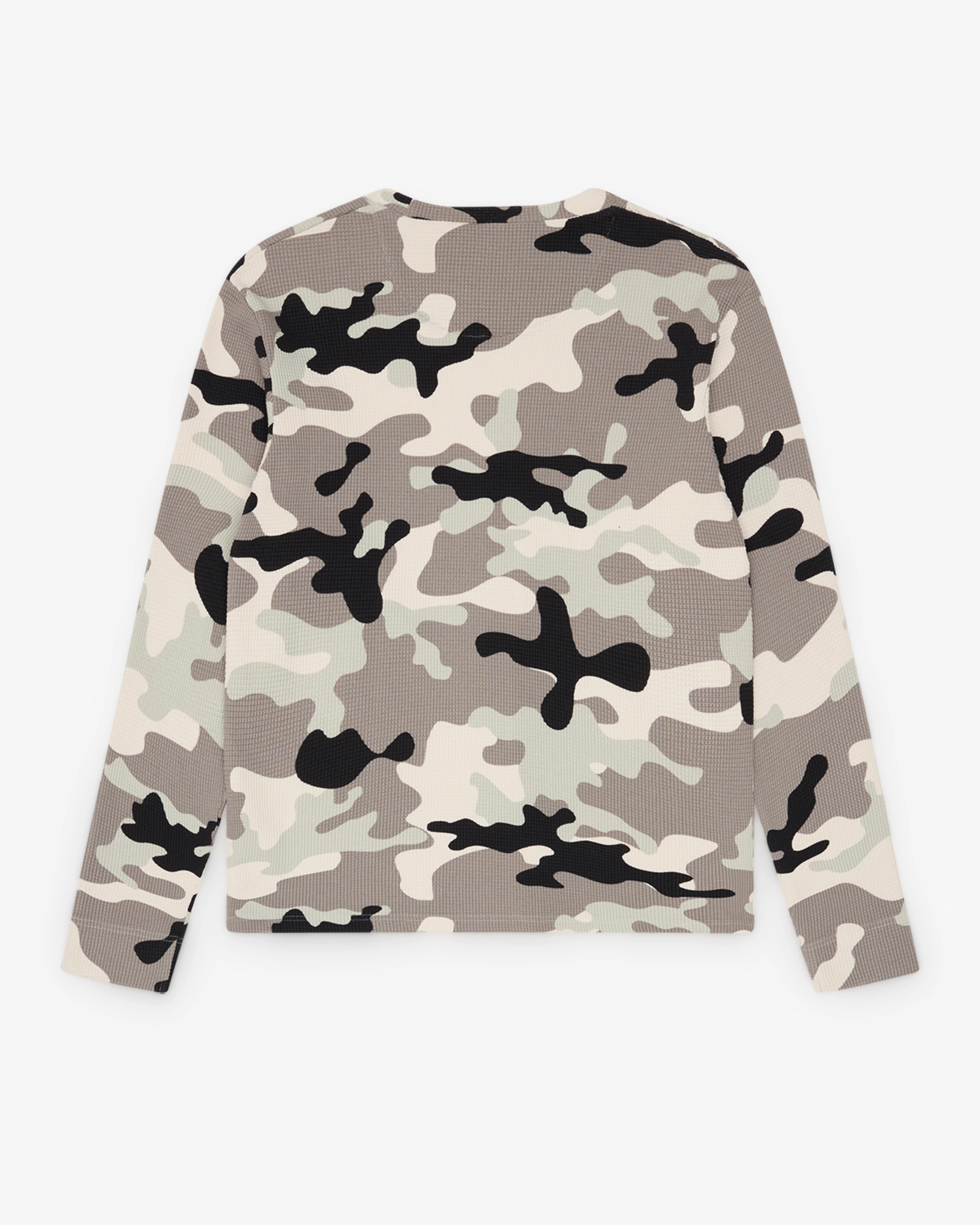 Denim Tears - Men's ADG Thermal - (White Camo) - Image 2