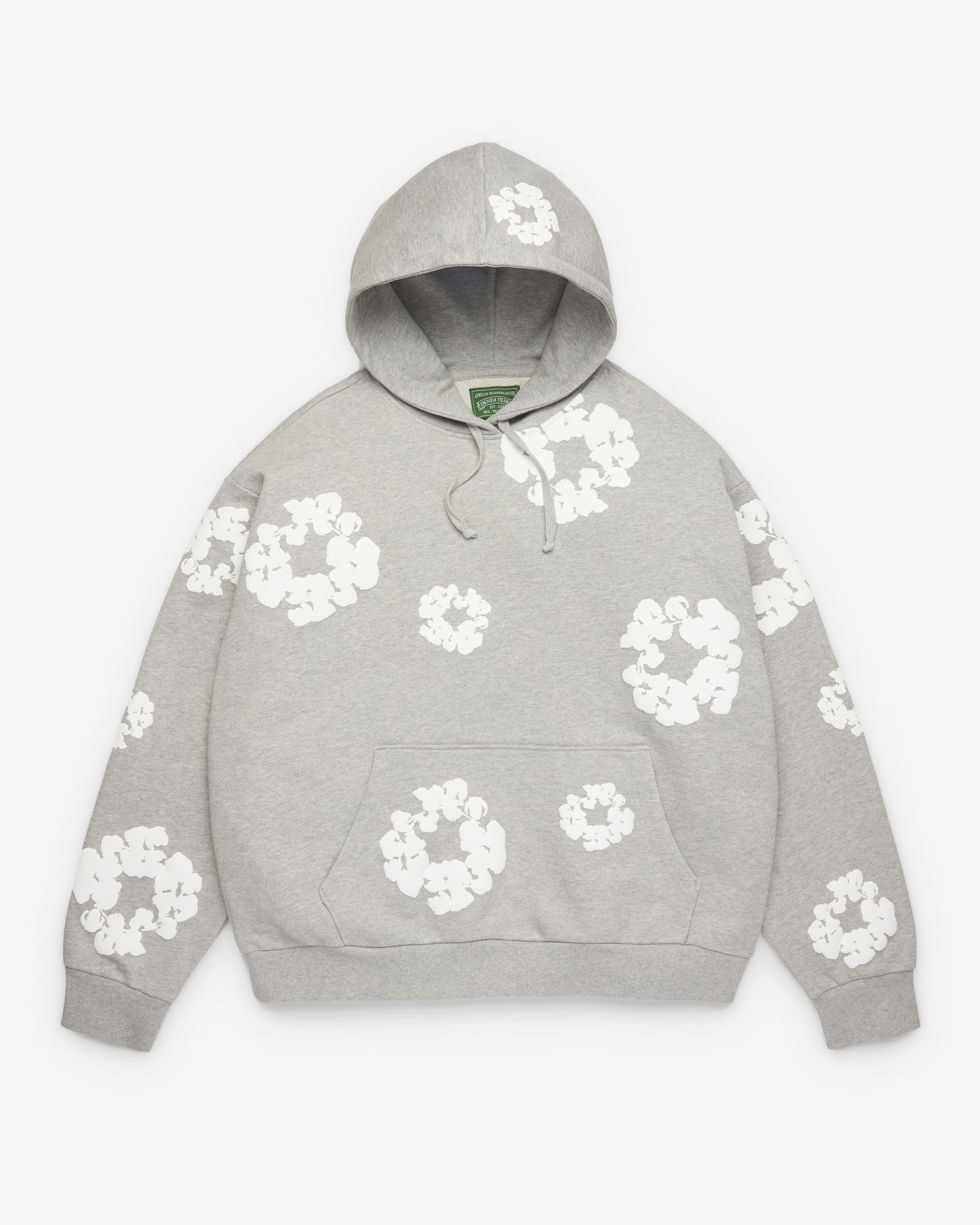 Denim Tears - Men's Cotton Wreath Hoodie - (Grey)