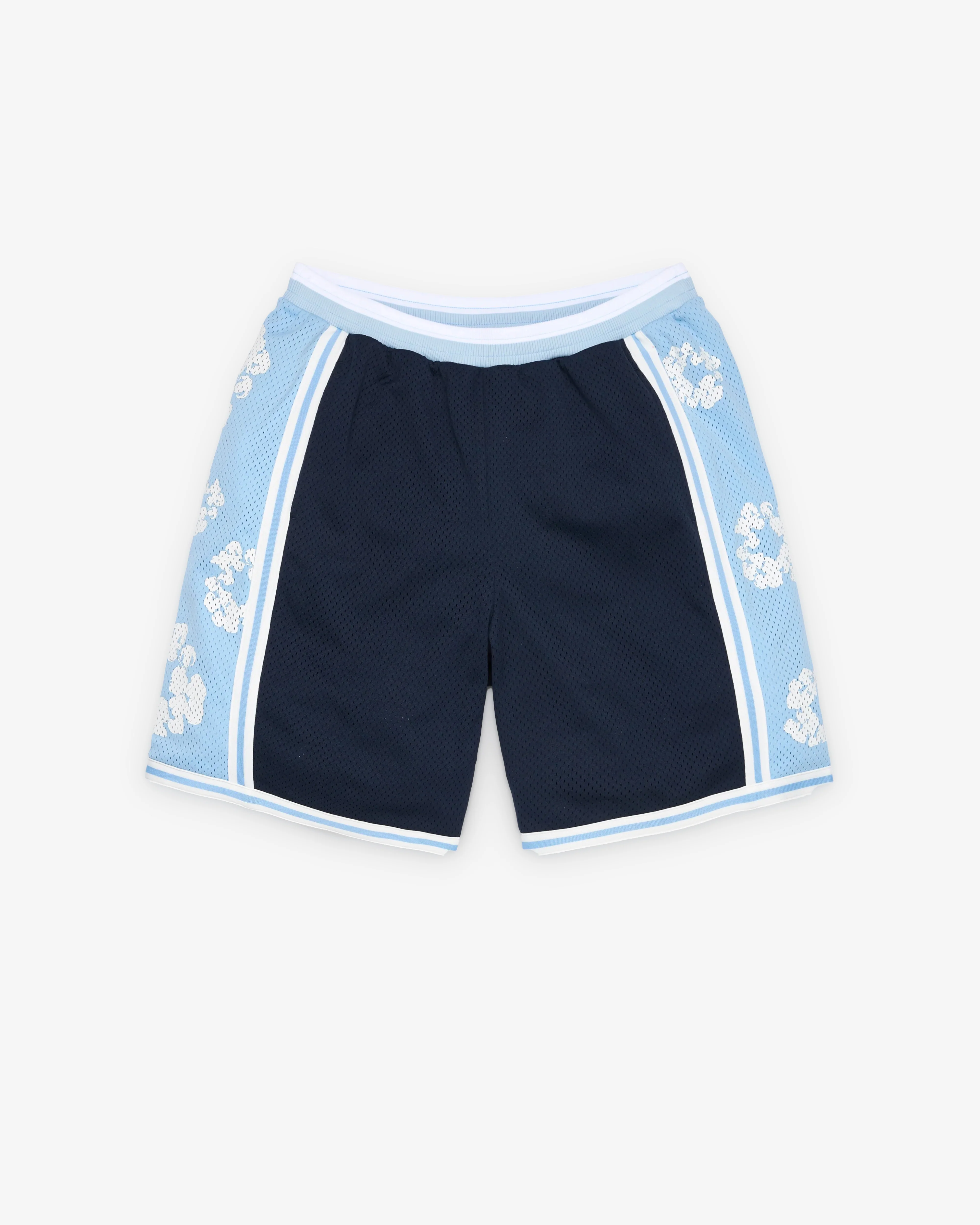 Denim Tears - Men's Cotton Wreath Olaf Shorts - (Blue)