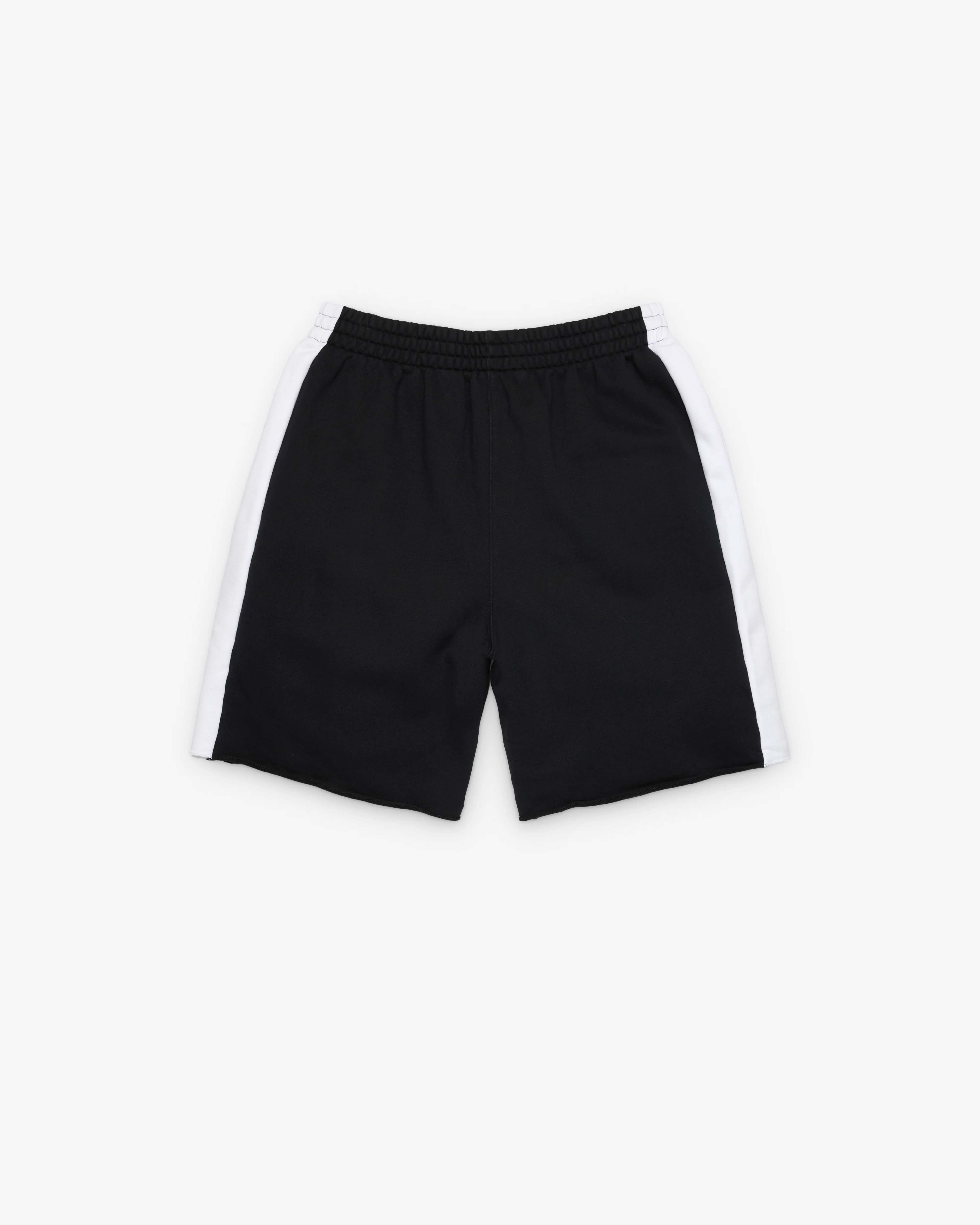 Denim Tears - Men's Denim U Paneled Sweatshort - (Black) - Image 2