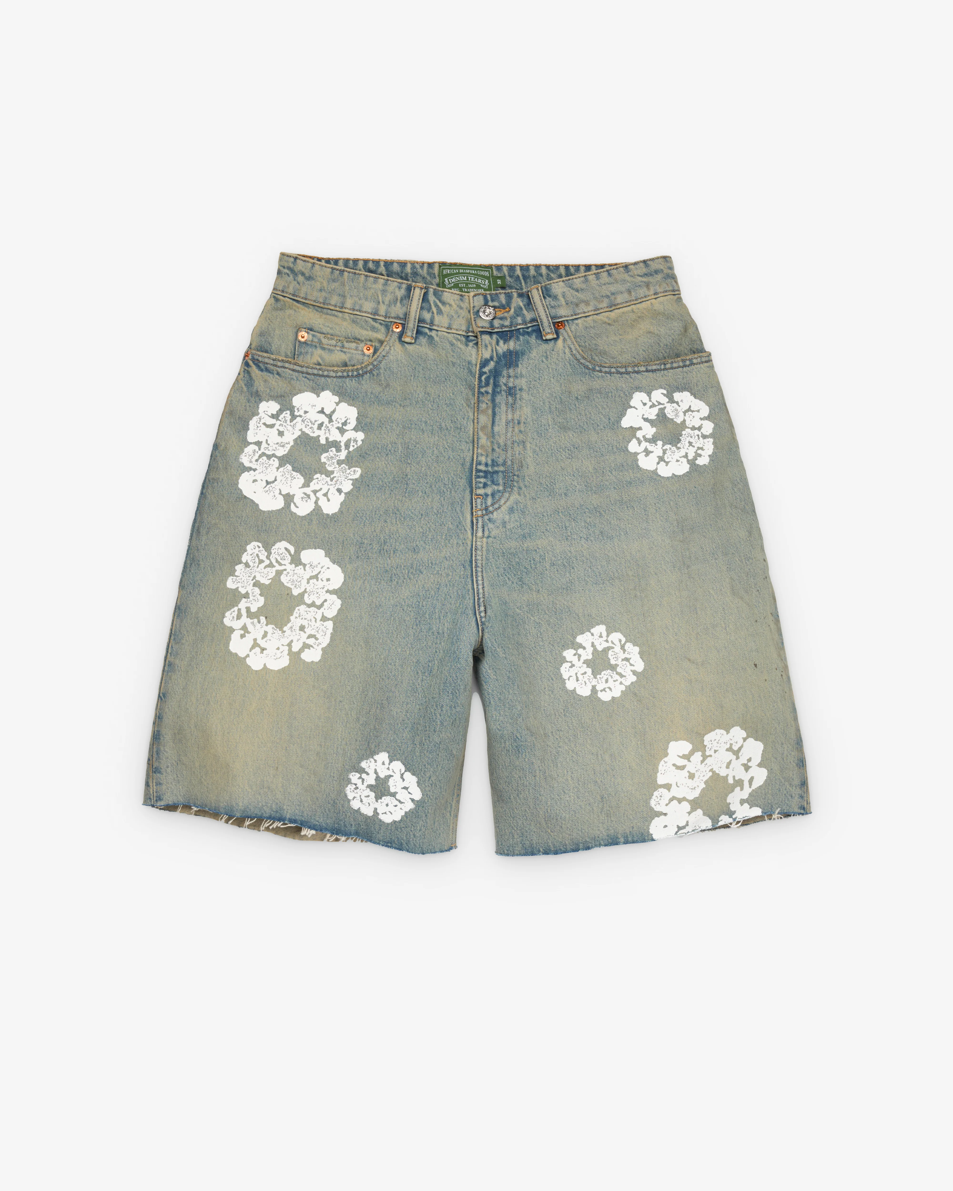 Denim Tears - Men's CW Denim Shorts - (Dirty Wash)
