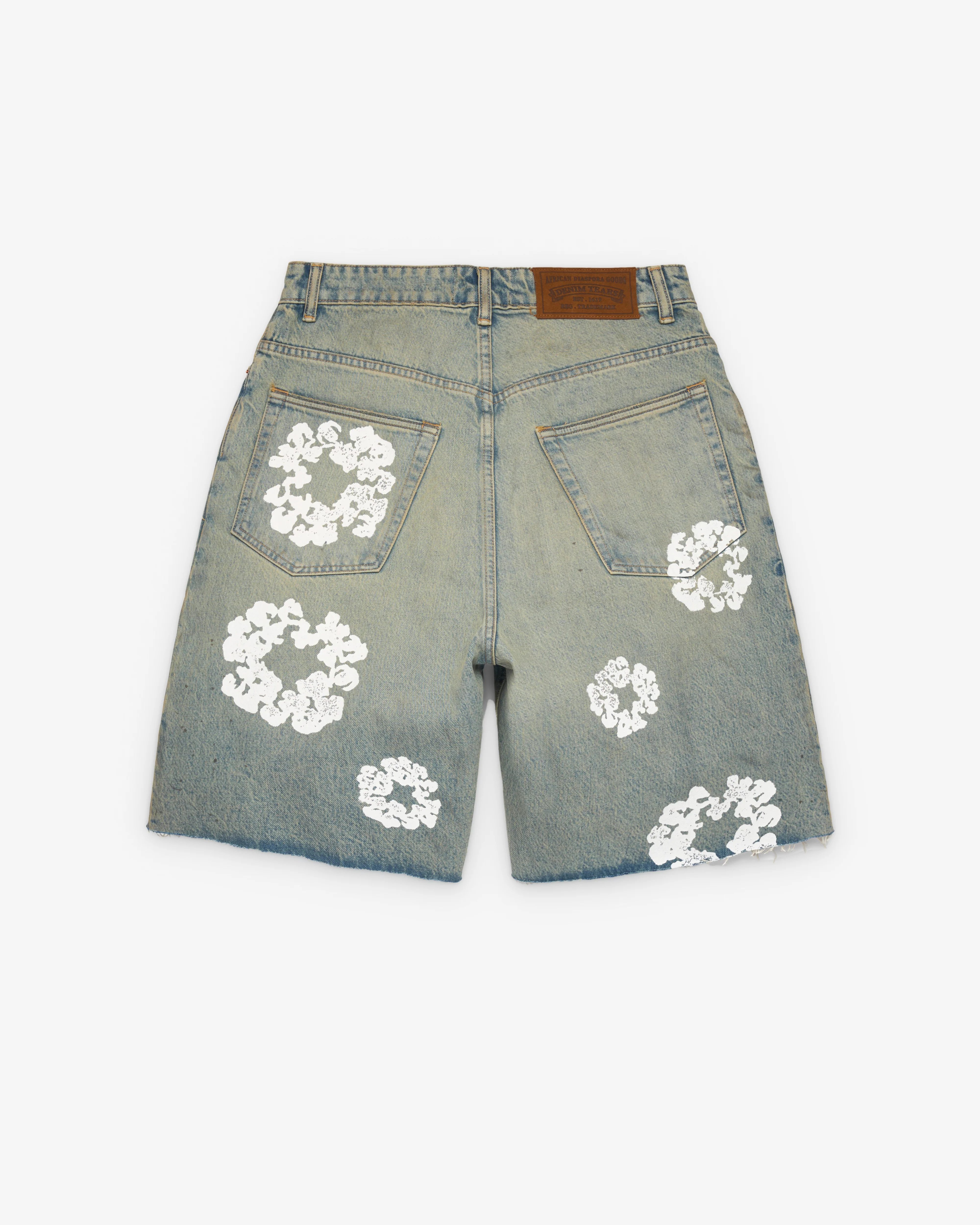 Denim Tears - Men's CW Denim Shorts - (Dirty Wash) - Image 2