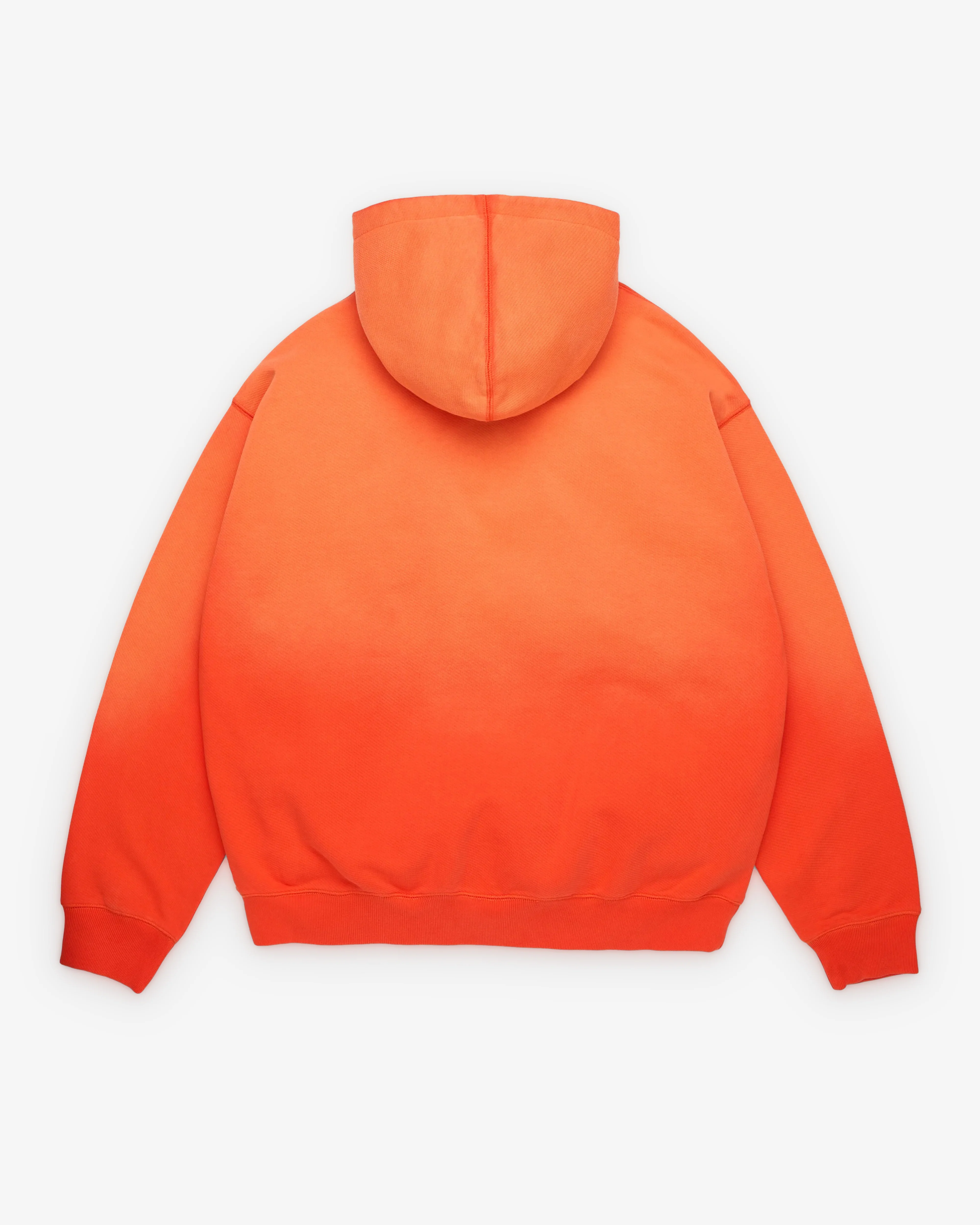 Denim Tears - Men's Peace Wreath Knockout Zip Hood - (Orange) - Image 2